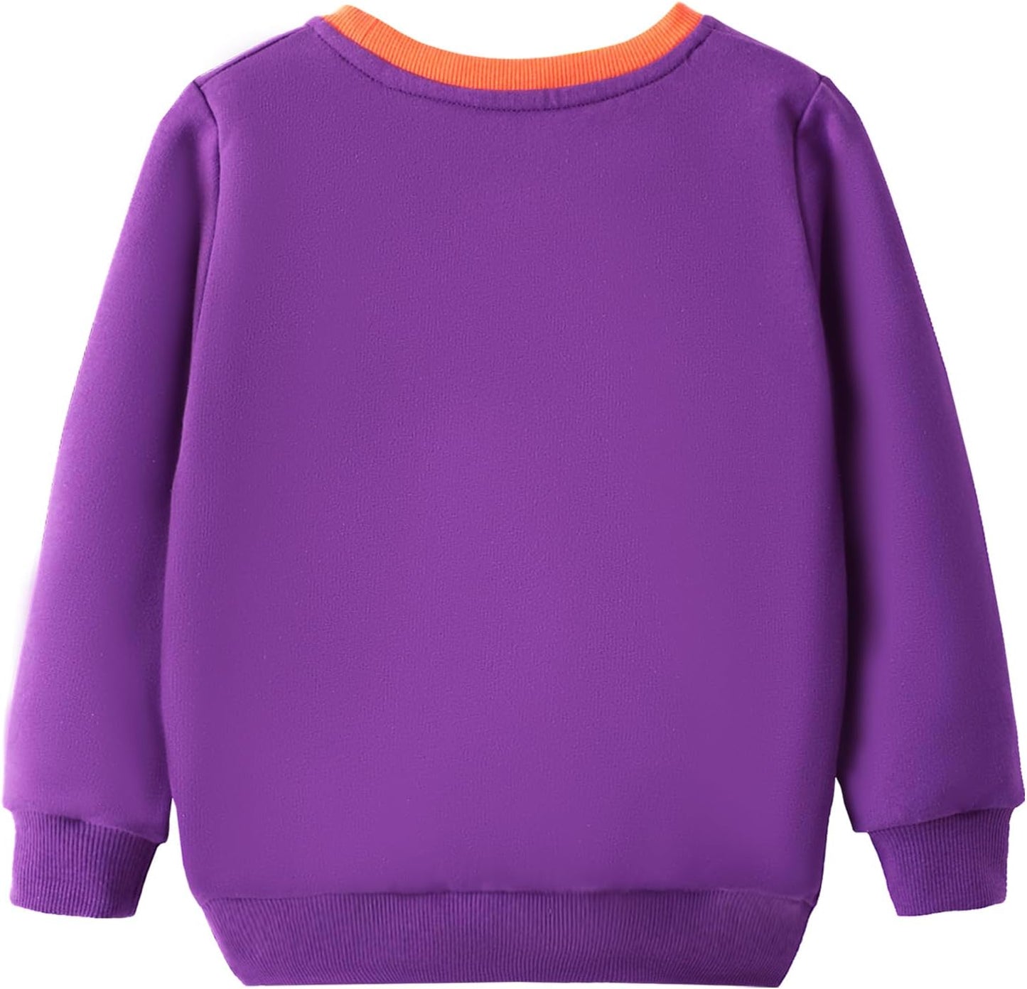 HILEELANG Halloween-Kürbis-Sweatshirt für Kleinkinder, Herbst- und Thanksgiving-Pullover für Jungen und Mädchen, niedliches Herbst-Outfit, Größen 18 - 7 Jahre