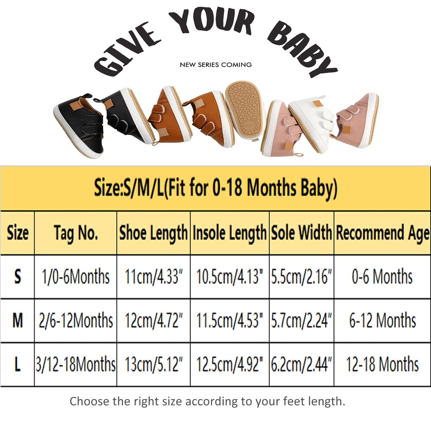 RVROVIC Babyschuhe Anti-Rutsch Oxford Loafer Flats für Jungen und Mädchen aus PU Leder mit weicher Sohle