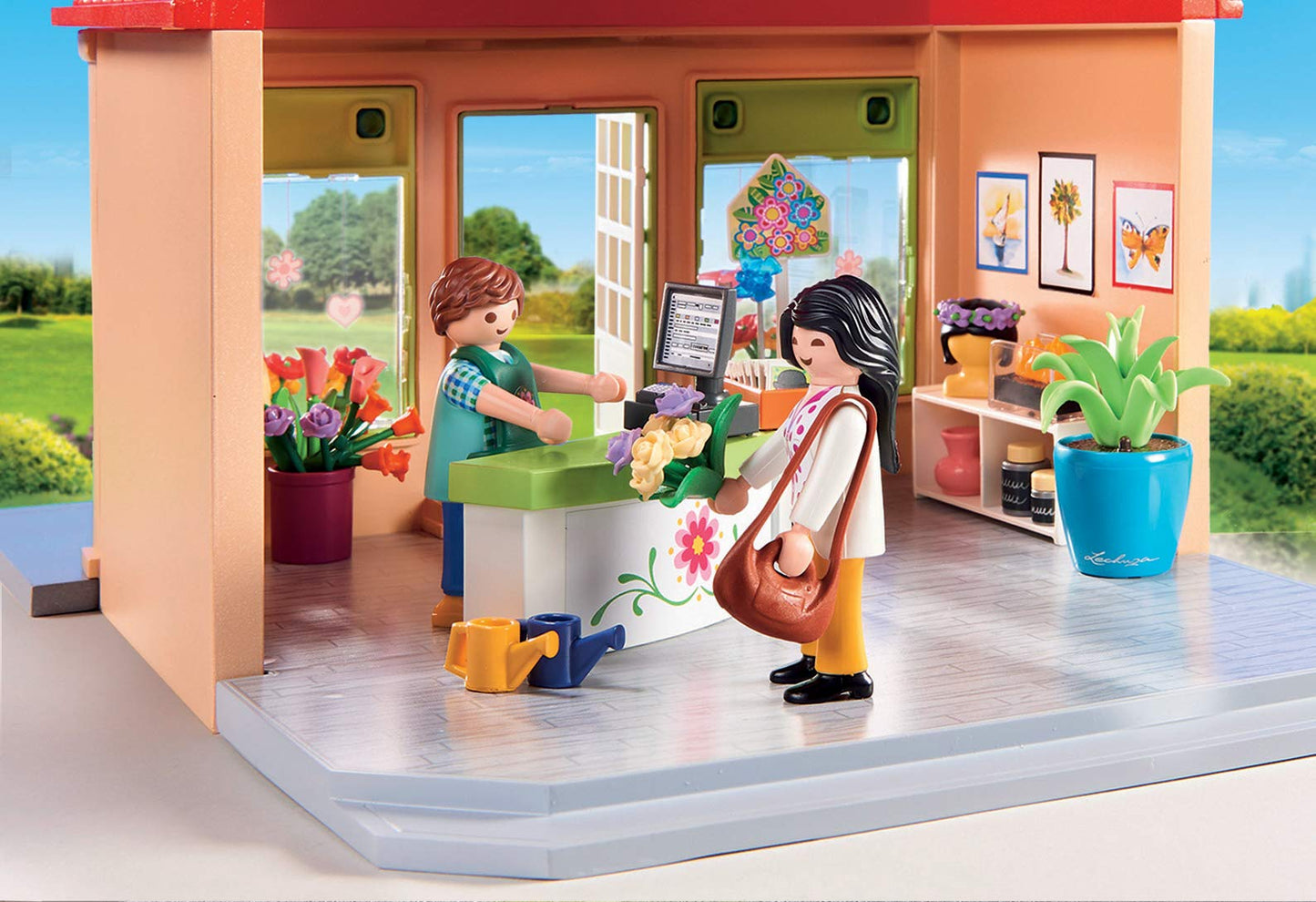 PLAYMOBIL City Life 70016 Mein Blumenladen, Ab 4 Jahren