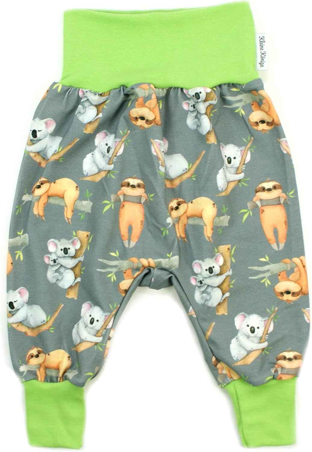 Kleine Könige Baby Boys' Baggy Trousers, Many Patterns, Ökotex 100 Certified, Sizes 50-128