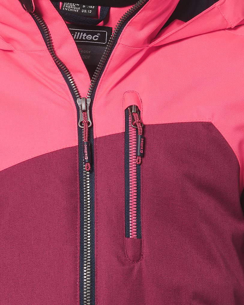 killtec Girls' Lynge Grls Jckt B Functional Jacket with Hood