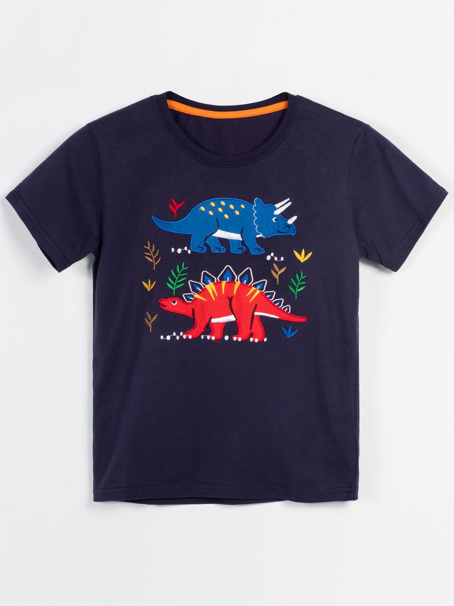 YOUNGSOUL Jungen T-Shirt Dinosaurier Kinder Kurzarm Tee Shirt Sommer Tops 3er-Pack