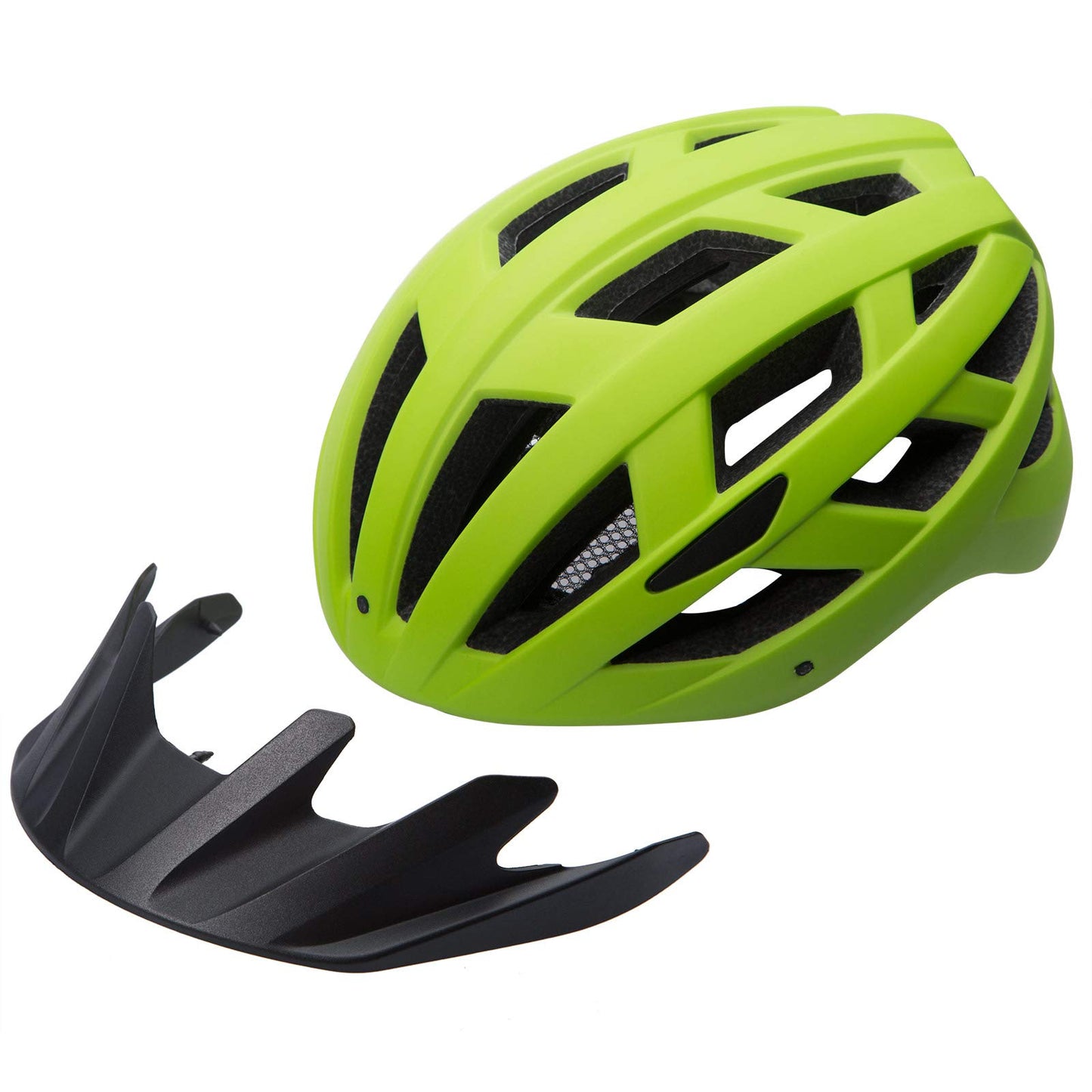 Spielwerk® Fahrradhelm Kinder LED Verstellbar S-M 50-57cm Kinngurt Helm ab 2 Jahren Jungen & Mädchen BMX Mountainbike Skateboard Schutzhelm
