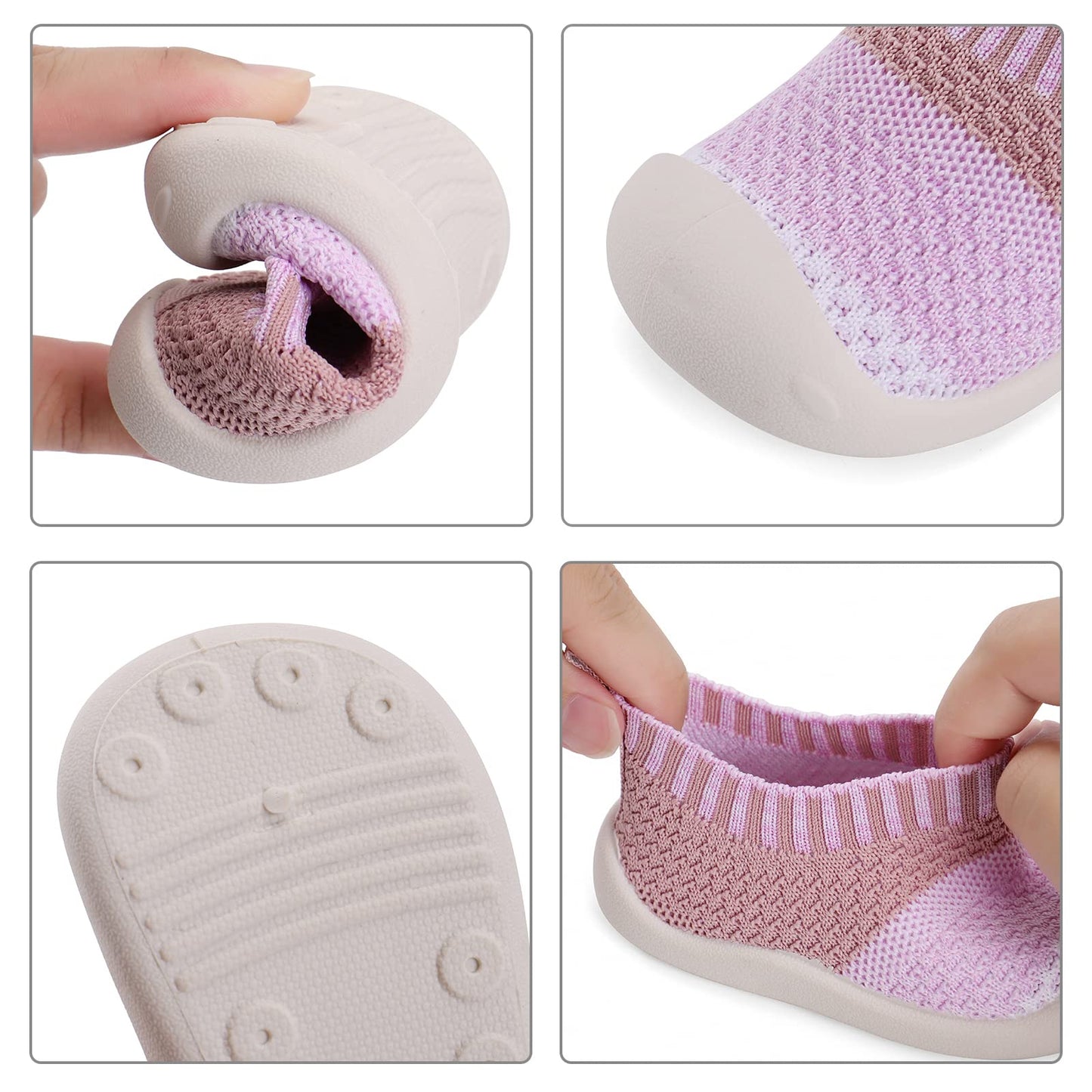 MK MATT KEELY Babyschuhe für Jungen - Sanfte Mesh atmungsaktive Lauf- und Krabbelschuhe für Babys 0-4 Jahre