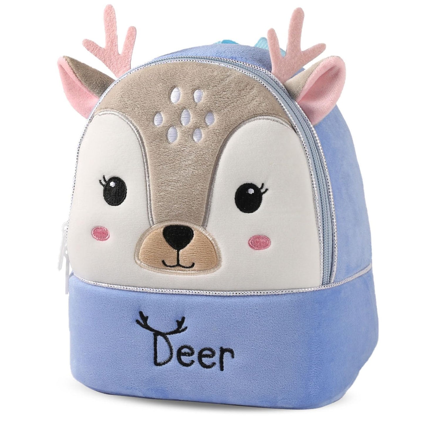 Kinderrucksack Kinder Mini Schulrucksack Tiere Kindergartentasche fur Jungen Madchen Kleinkind (Rosa Kuh)