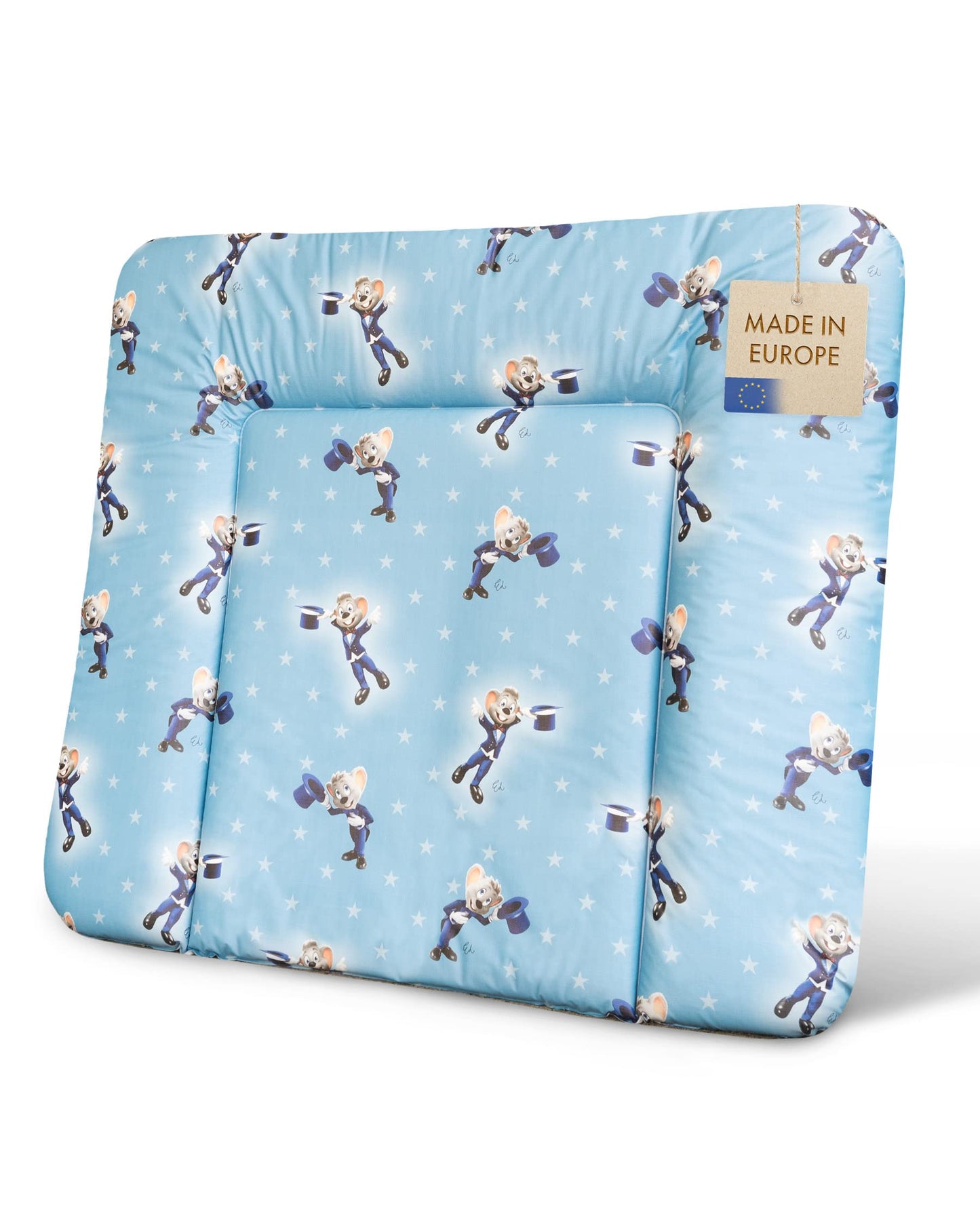 pic Bear Wickelauflage - hochwertige OEKO-TEX Wickeltischauflage - pflegeleichte Wickelunterlage - Auflage Wickelkommode - 85 x 72 cm - Sealife