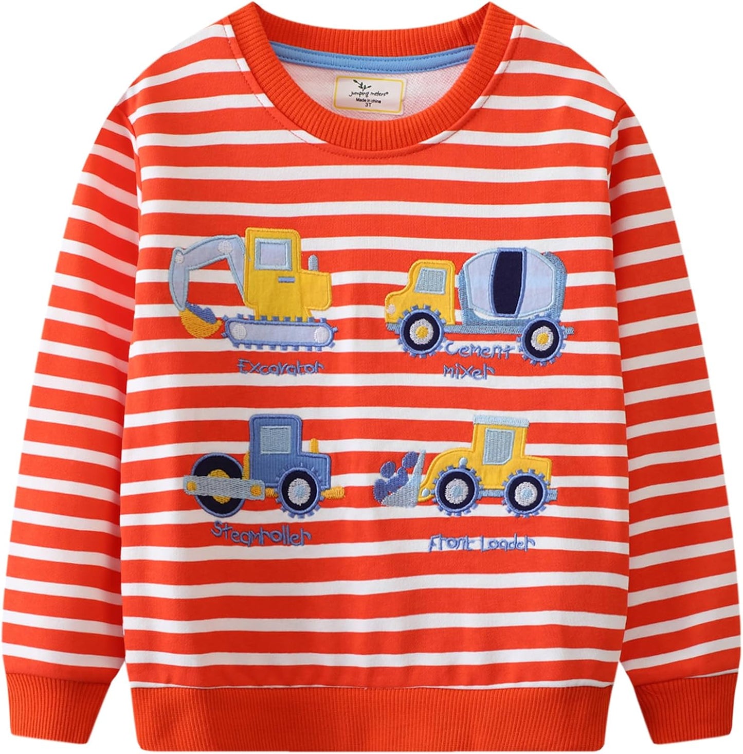 CM-Kid Sweatshirts Jungen Langarm Pullover Kinder Baumwolle Frühling Herbst Winter Warm Tops 1-7 Jahre Gr.92-122