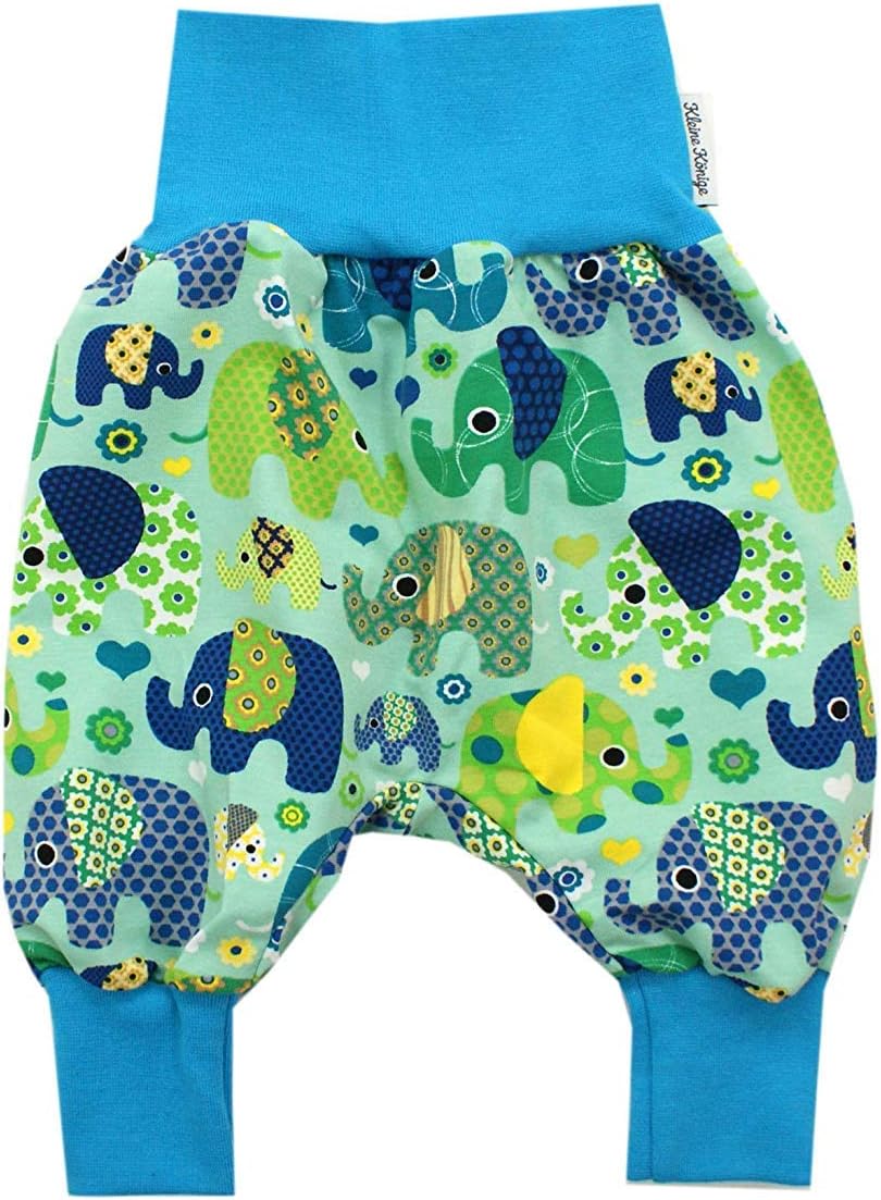 Kleine Könige Baby Boys' Baggy Trousers, Many Patterns, Ökotex 100 Certified, Sizes 50-128