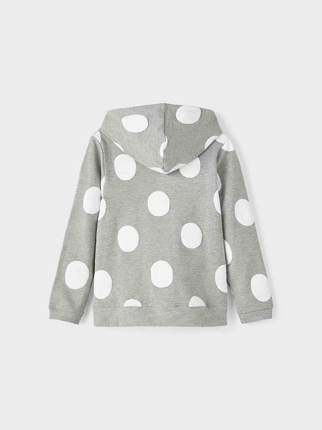 NAME IT Girls Nkfbibba LS Sweat Wh Bru Noos Hoodie