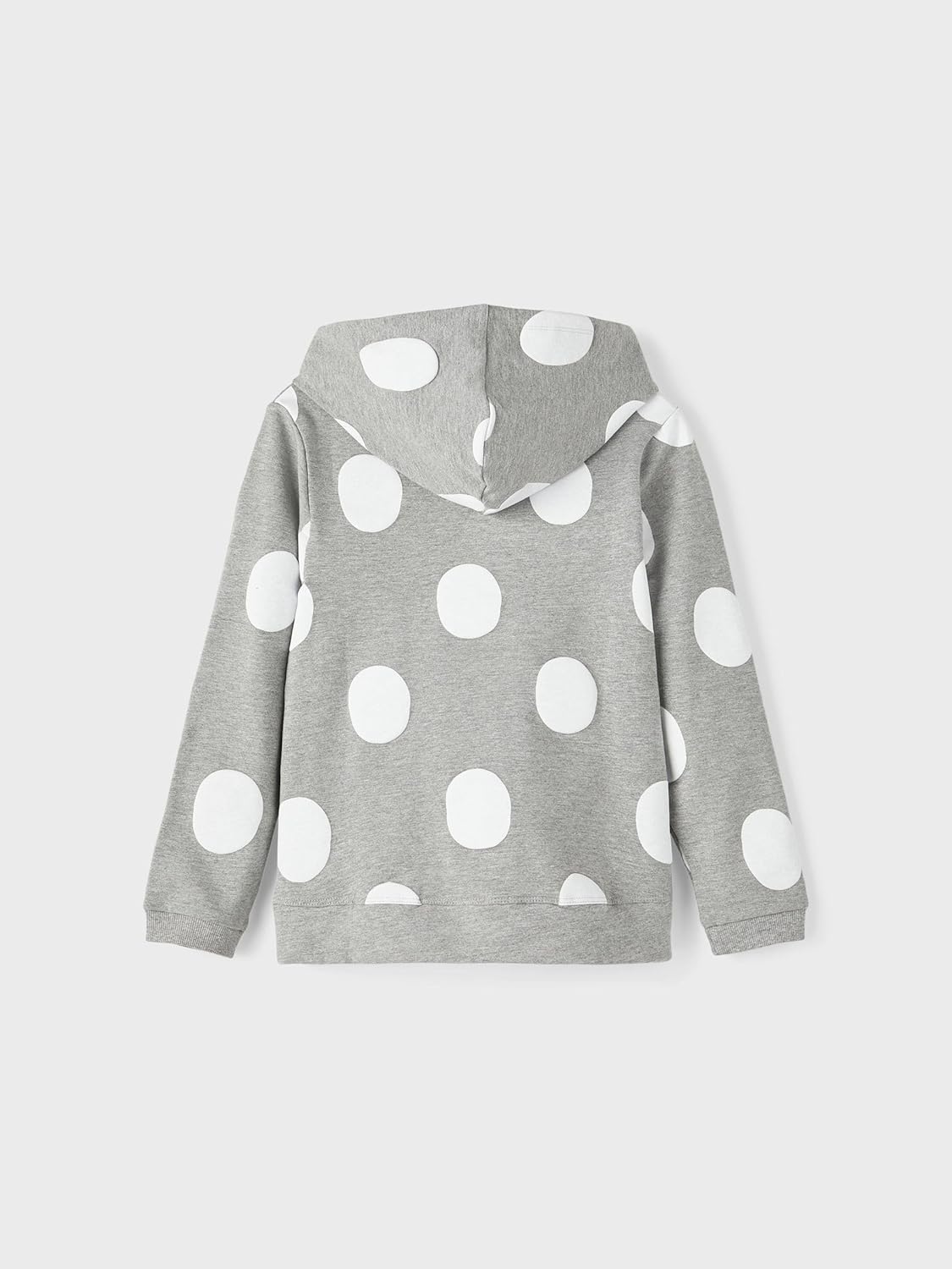 NAME IT Girls Nkfbibba LS Sweat Wh Bru Noos Hoodie