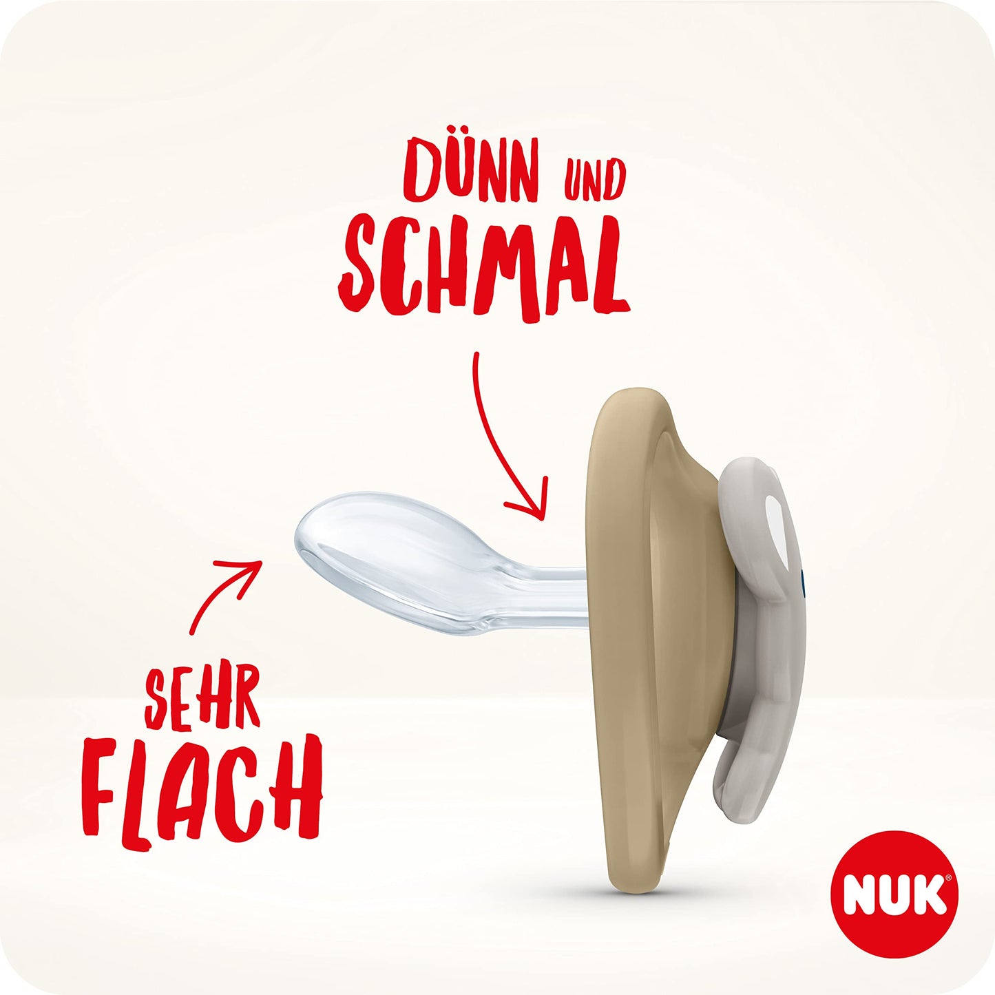 NUK Space Schnuller | 0–6 Monate | Schnuller mit extra Belüftung | BPA-freies Silikon | Disney Winnie Puuh | 2 Stück