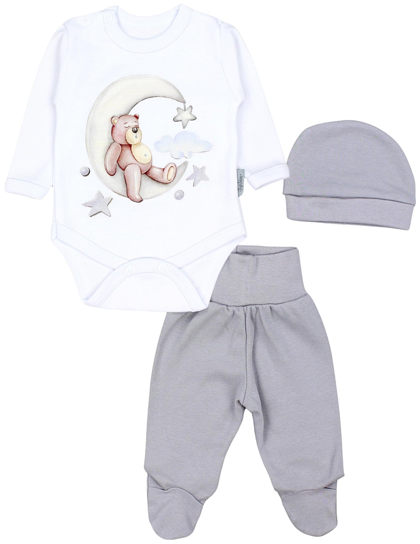 TupTam 3-Piece Unisex Baby Clothing Set with Print