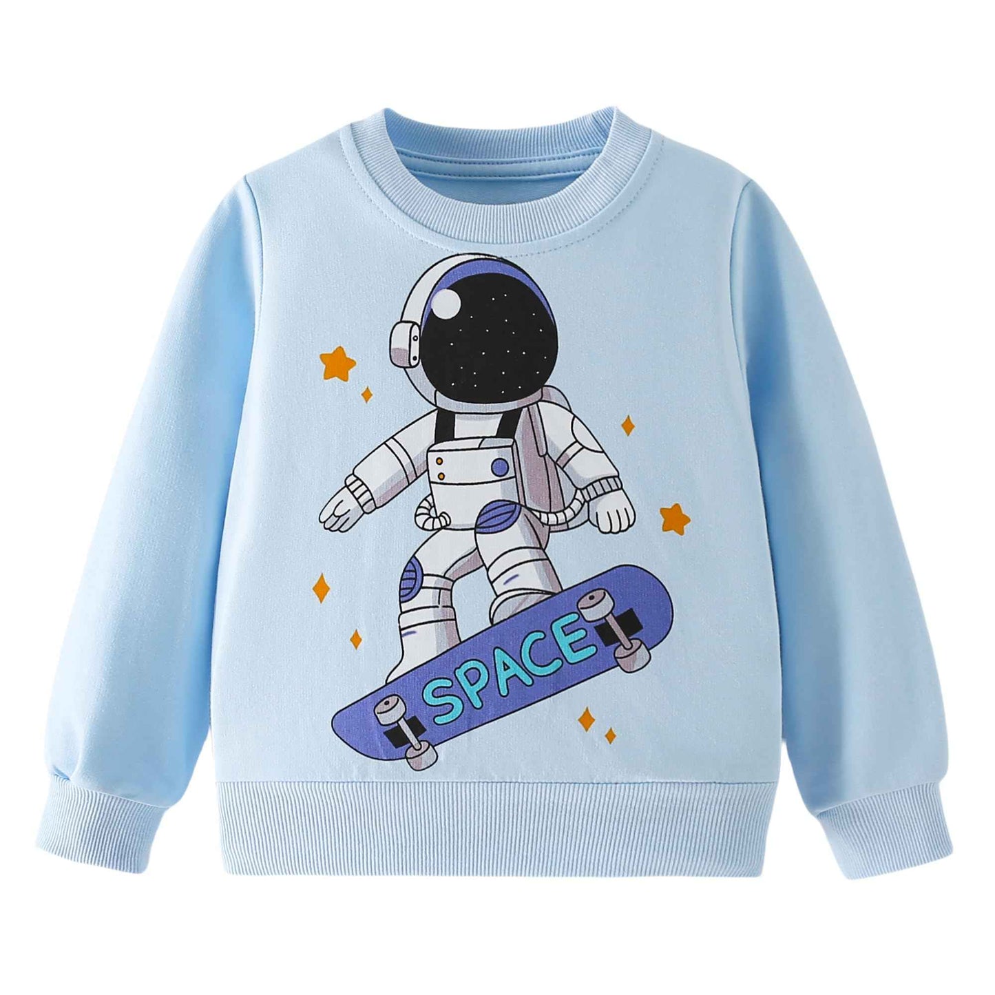 Pilipulu Sweatshirt Boys Kids Pullover Boys Cotton Long Sleeve Shirt Kids Dinosaur Digger Warm Tops 2-7 Years Size 92 98 104 110 116 122