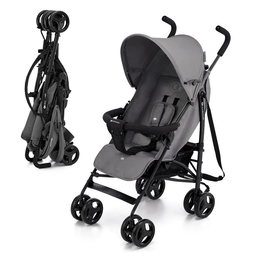 Kinderkraft TIK Kinderwagen, Liegebuggy, Sportwagen, Leicht - 6,5kg, Drehbare Vorderräder, Verstellbarer Griff, Stufenlose Einstellung der Rückenlehne, Schnelles Zusammenklappen, bis zu 17kg, Grün - Meloni2