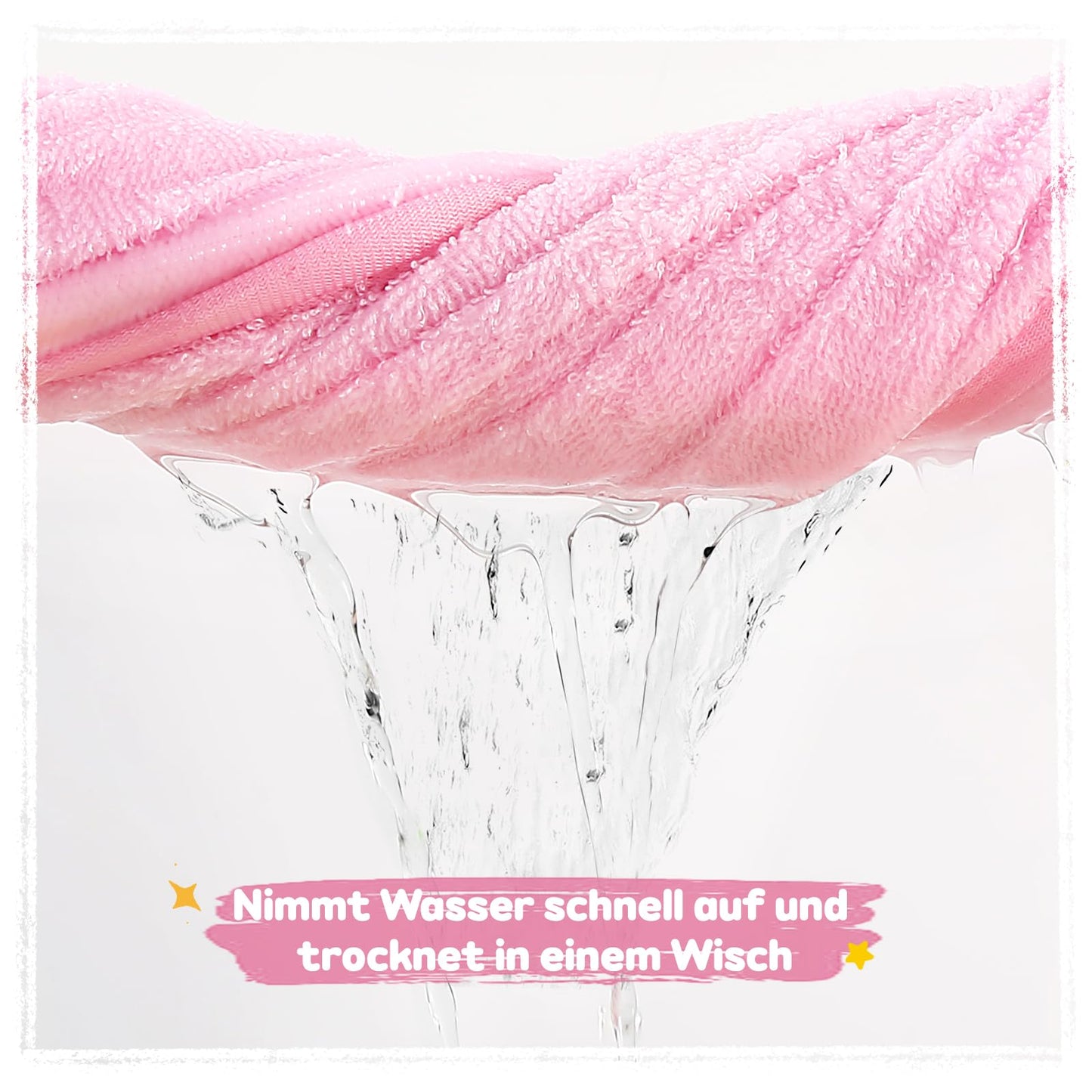Yosemy Kapuzenhandtuch Baby - Oeko TEX - Baby Handtuch Kapuze 100% Baumwolle Badeponcho Kinder Babyhandtuch mit Kapuze Weich & Super Saugfähig 0-3 Jahre-Bär