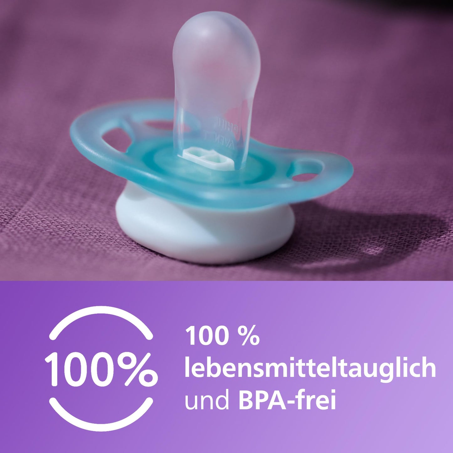 Philips Avent Ultra Air Schnuller, 2er-Pack – BPA-freier Schnuller für Babys von 0 bis 6 Monaten, Boot/Mama-Design (Modell SCF080/01) - Meloni2