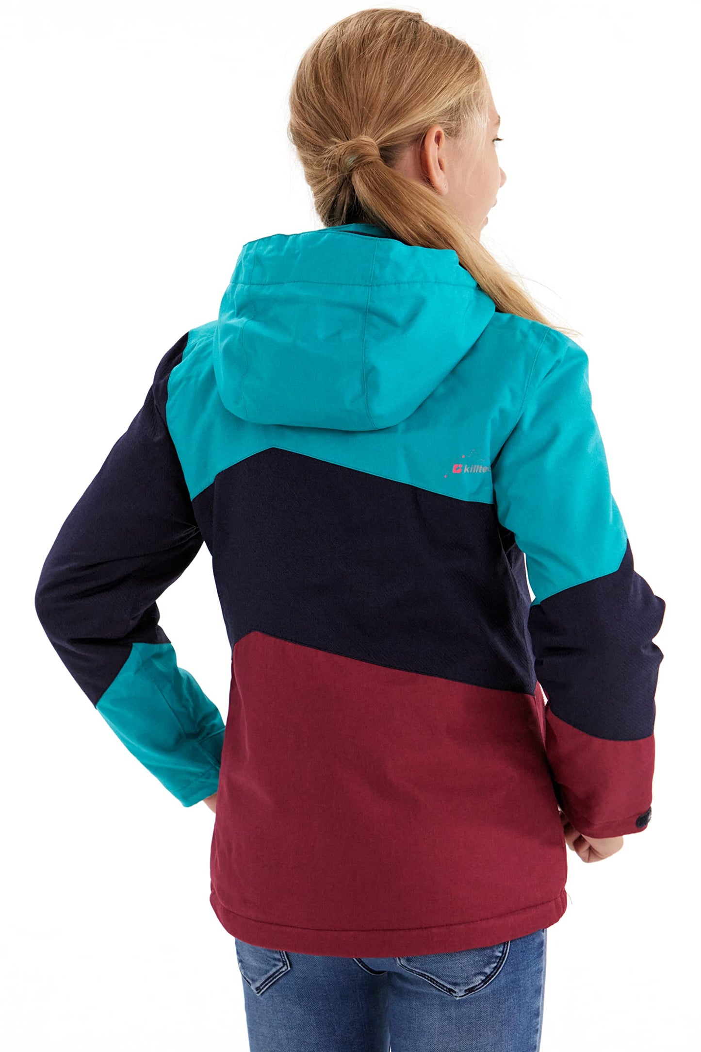 killtec Girls' Lynge Grls Jckt B Functional Jacket with Hood