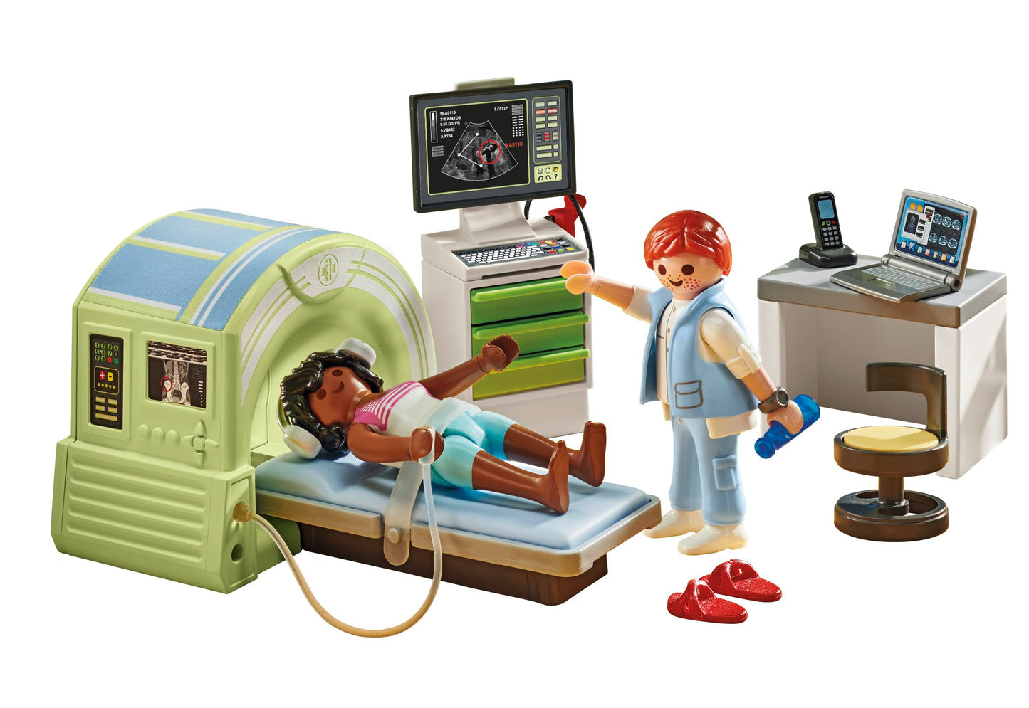 PLAYMOBIL | Action Heroes | Kinderarzt mit Teddybär | nachhaltiges Spielzeug für Kinder ab 4 Jahren | 71619