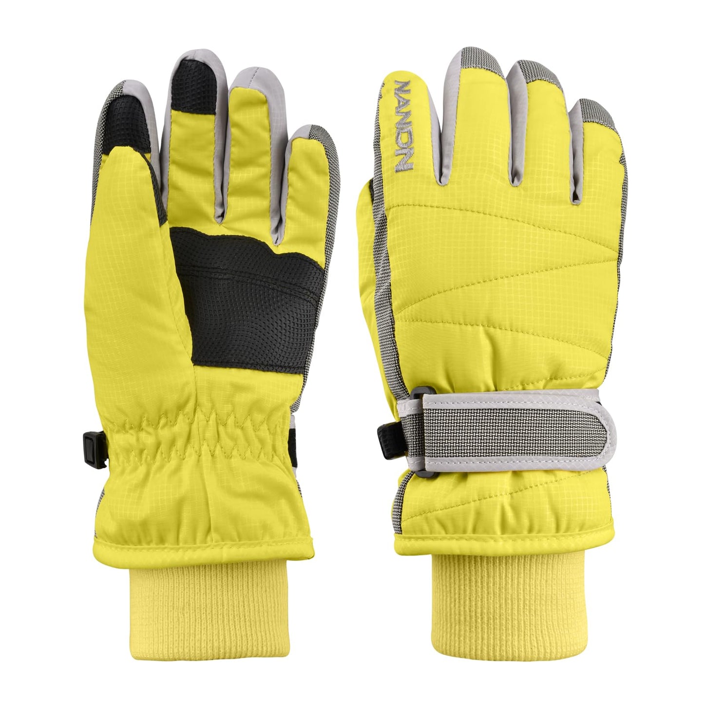 TRIWONDER Children's Ski Gloves, Thermal Fleece Gloves, Warm Winter Gloves for Boys and Girls