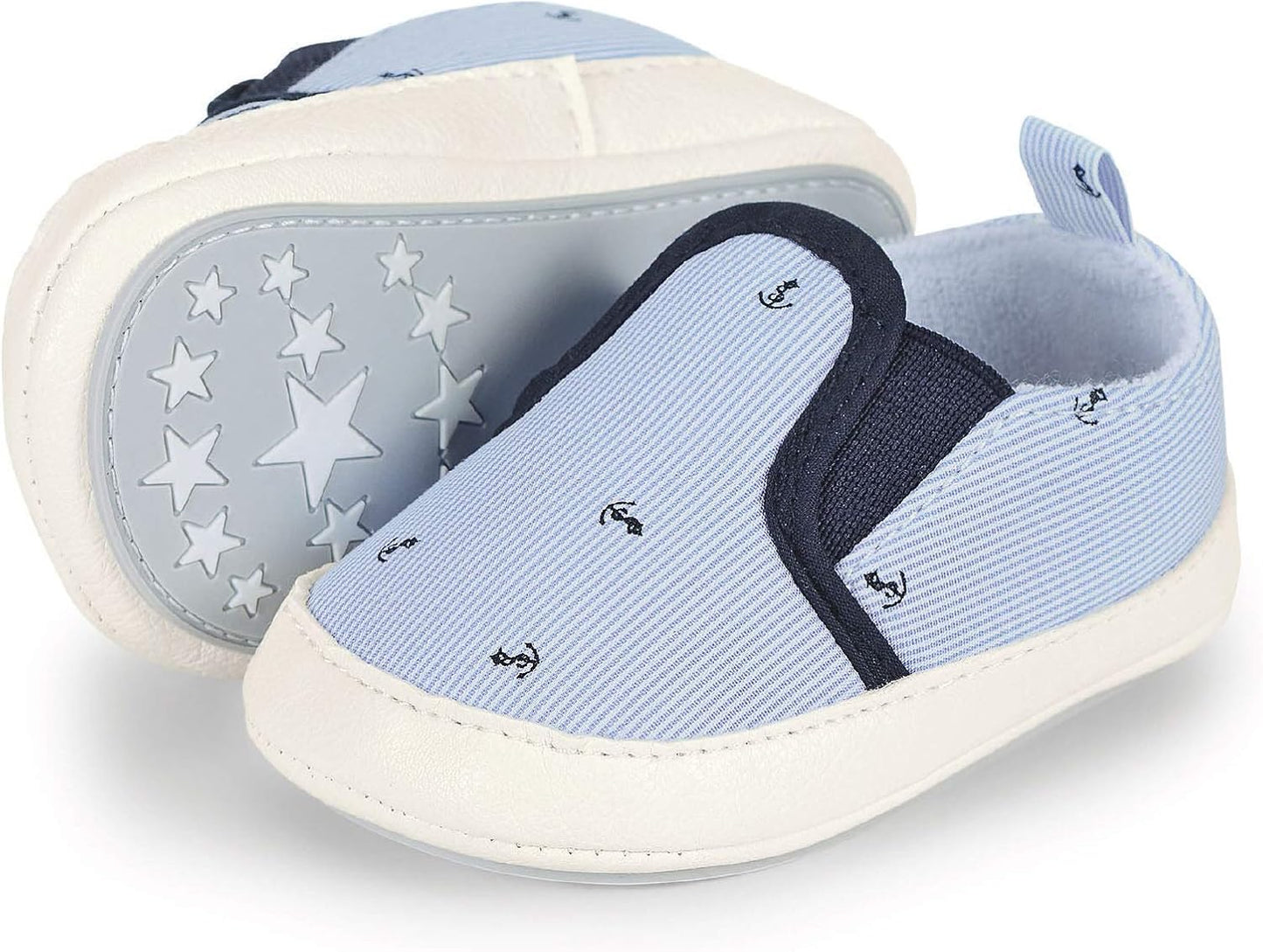 Sterntaler Jungen Baby-Schuh Slipper, Blau (Himmel 2301926), 17-18 EU