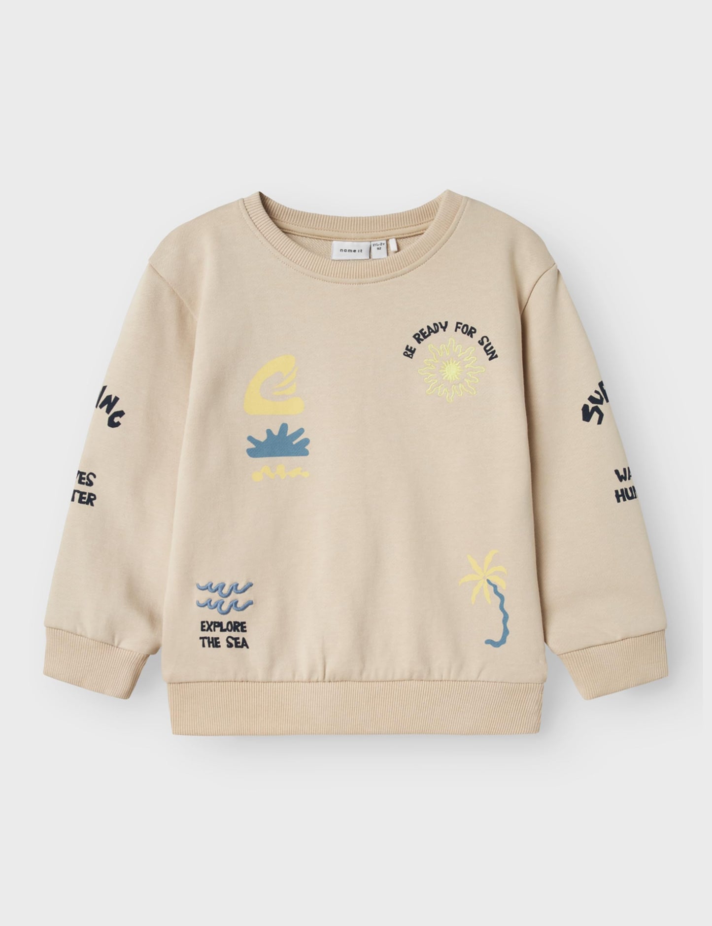 NAME IT Boys Nmmfesab LS Nreg Sweat Unb