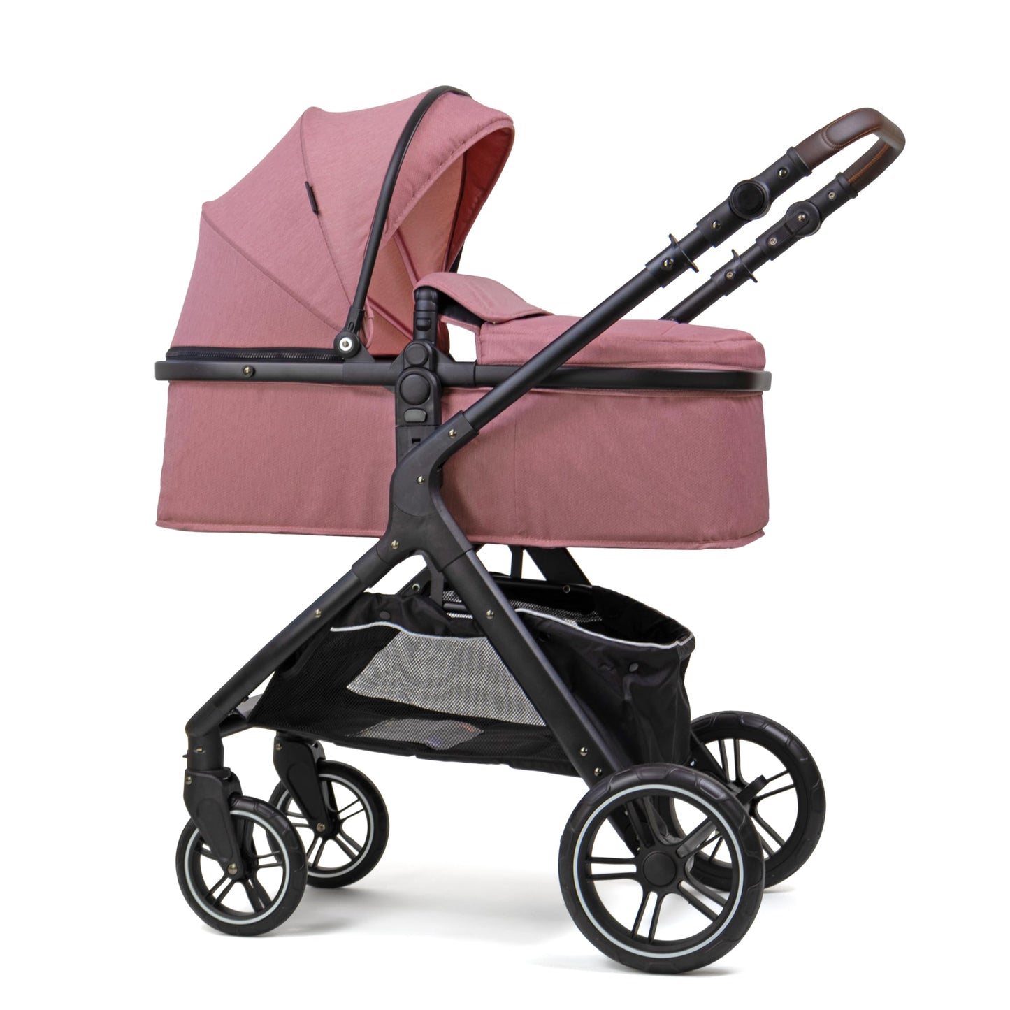 Pixini Nelio Kinderwagen Set 3in1 (dunkelgrau)