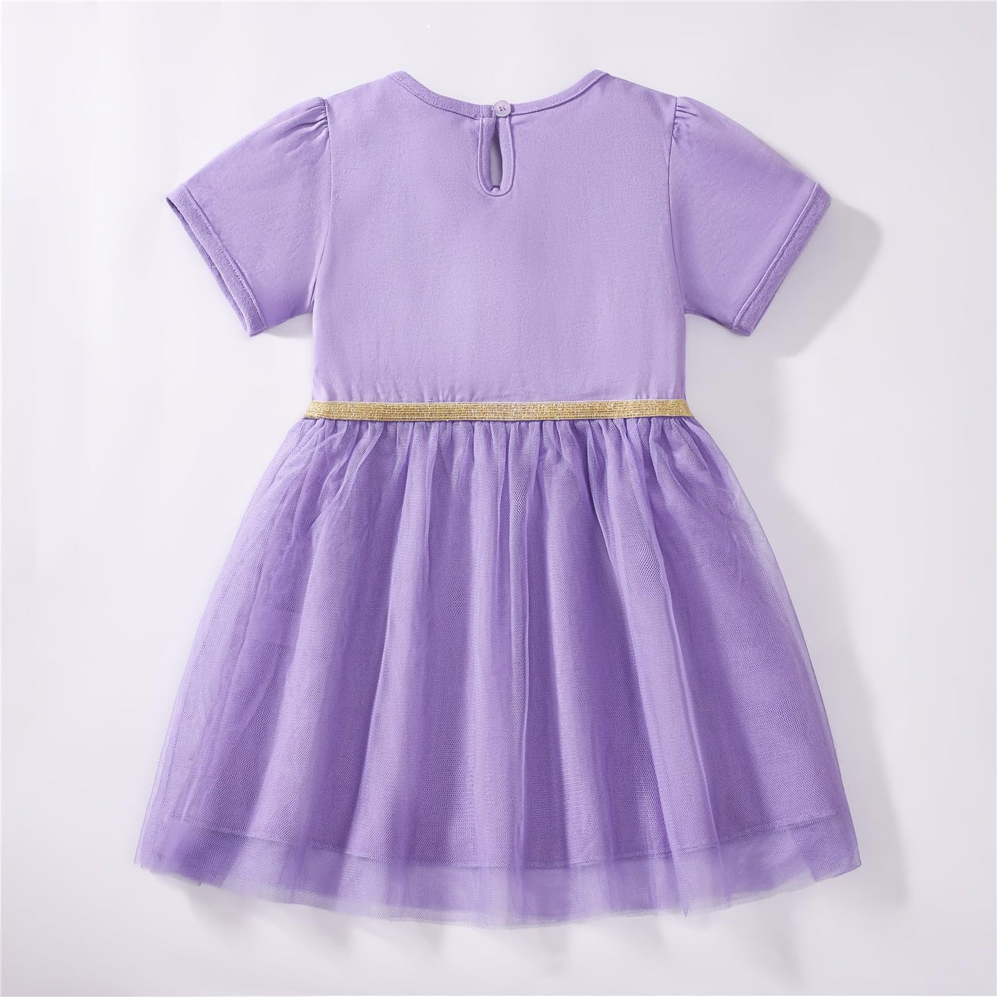 Kleinkind Mädchen Kurze Ärmel Ostern Kleid Baumwolle lässig Jersey Shirt Playwear Applique Kleid
