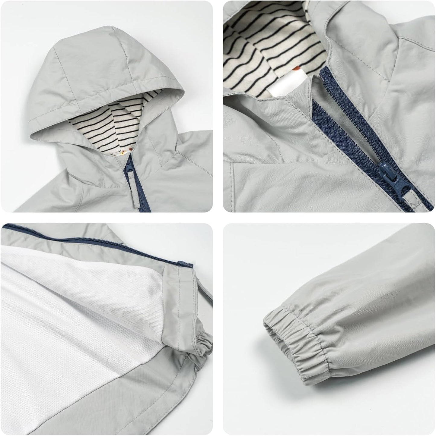 Volunboy Baby Kapuzen Jackets, Jungen Langarm Winddicht Mantel Cartoon Aufdruck Jacken