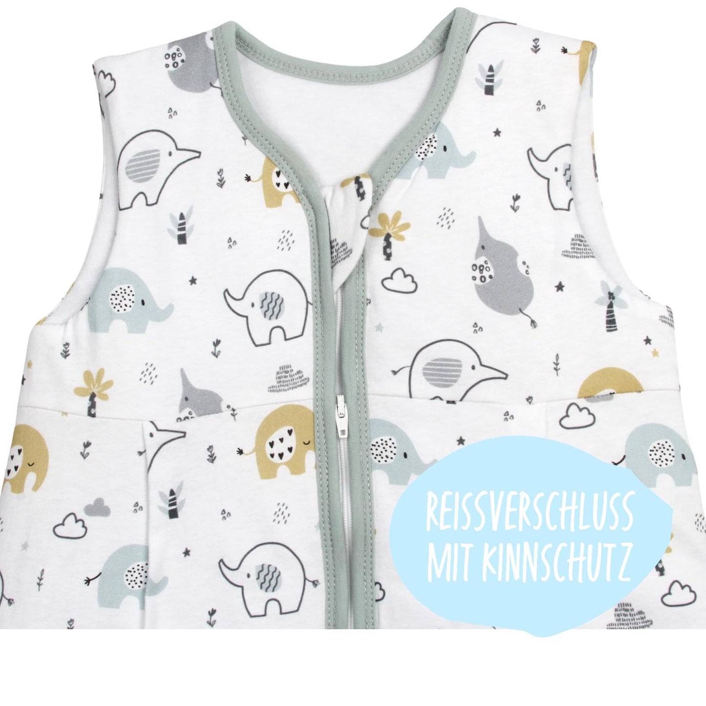 TupTam All-Season Baby Sleeping Bag, Sleeveless, Padded