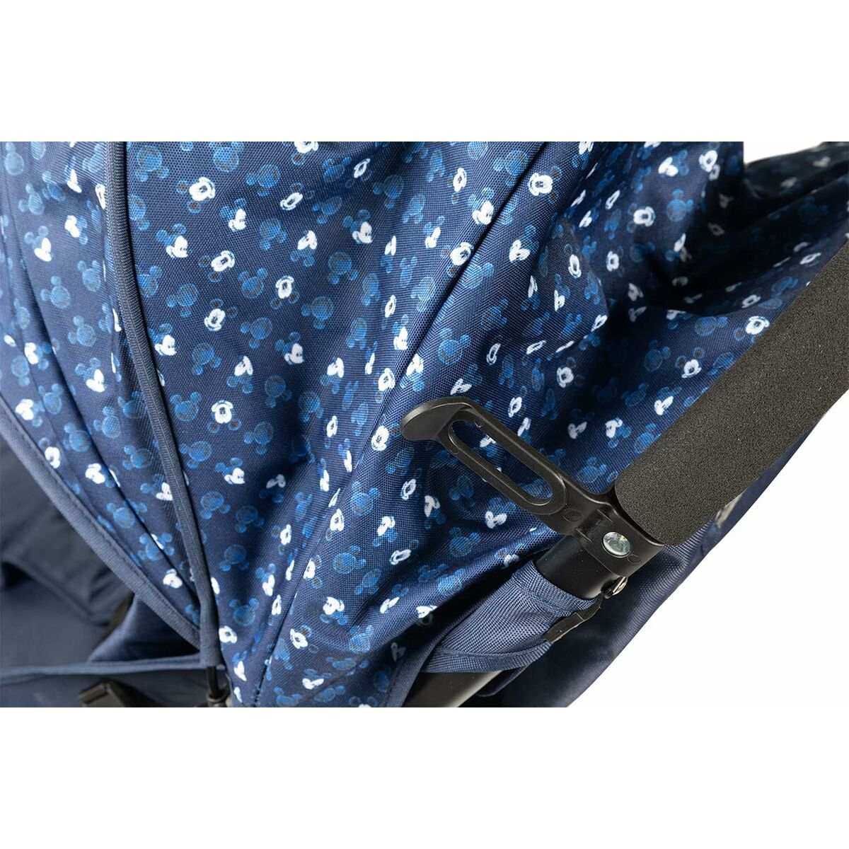 Blauer Kinderwagen Mickey Mouse CZ10395 biegsam und leicht faltbar für Kinderkomfort und Elternpraktikabilität