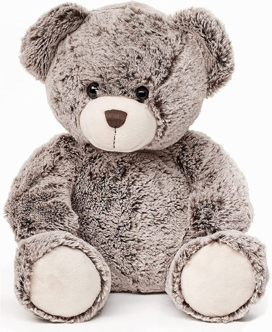 Uni-Toys Kuscheltier - Superweicher Teddy Bär (Dunkelbraun) - 24 cm Plüschbär, Schmusetier