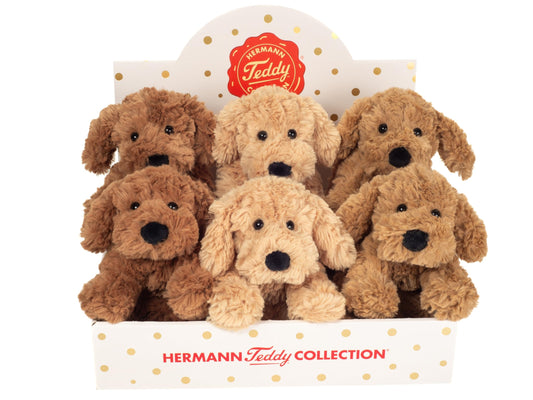 Teddy Hermann 92893 Schlenker-Hund 40 cm, Kuscheltier, Plüschtier