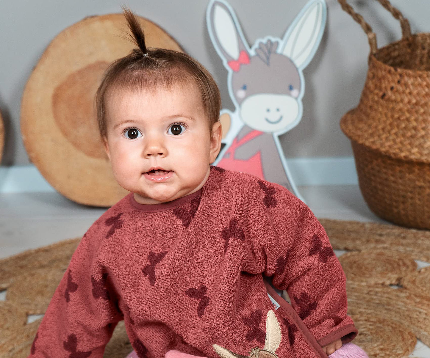 Sterntaler Unisex Baby Plastik-Klettlätzchen Einheitsgröße EU