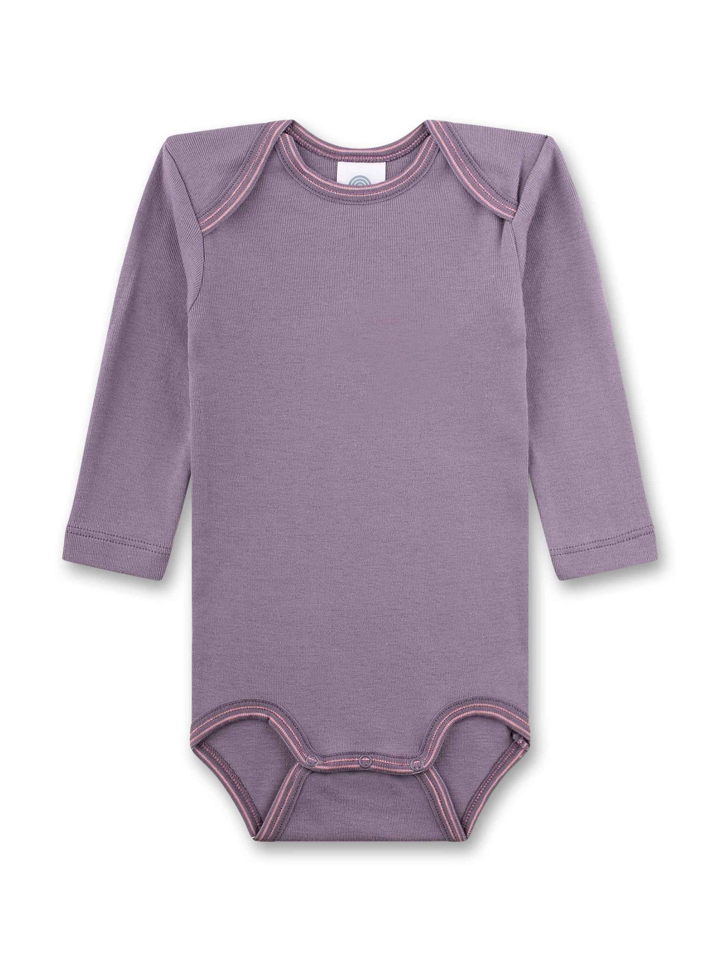 Sanetta Baby Bodysuit Long Sleeve (Double Pack) Roas & Lial Donkey | High-Quality and Sustainable Bodysuit for Girls Made of Organic Cotton
