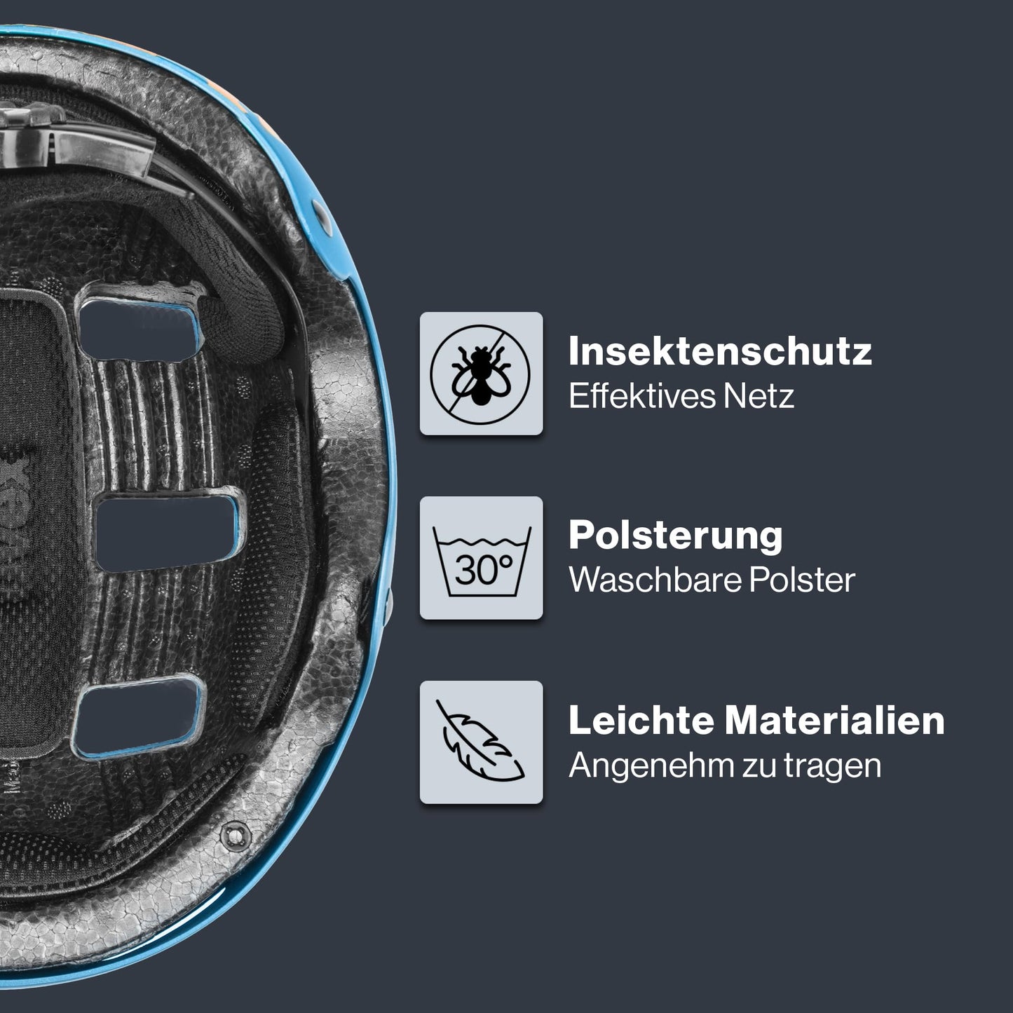uvex Kid 3 - robuster Fahrradhelm für Kinder - individuelle Größenanpassung - waschbare Innenausstattung