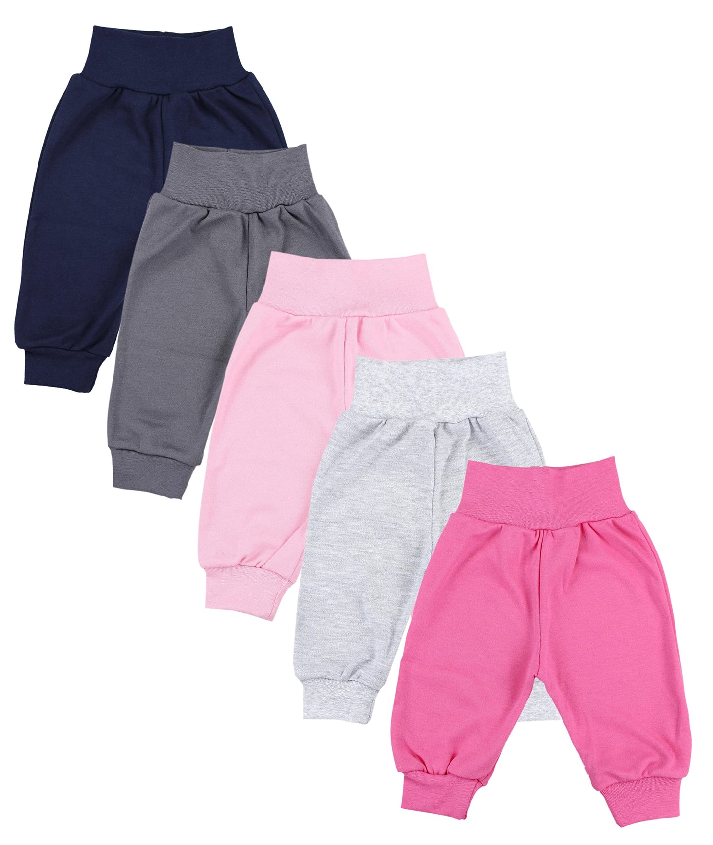 TupTam Pumphose Baby 5er Pack Unisex - Bequeme Baby Hose für Jungen und Mädchen aus Oeko-Tex Baumwolle