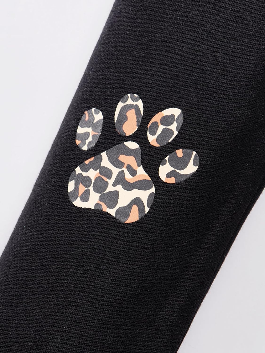 Unicorn Outfits for Little Girls 2 Pieces Ruffle Sleeve Sweatshirt + Leggings Autumn Leopard Clothing Sets 2-10 Years Old