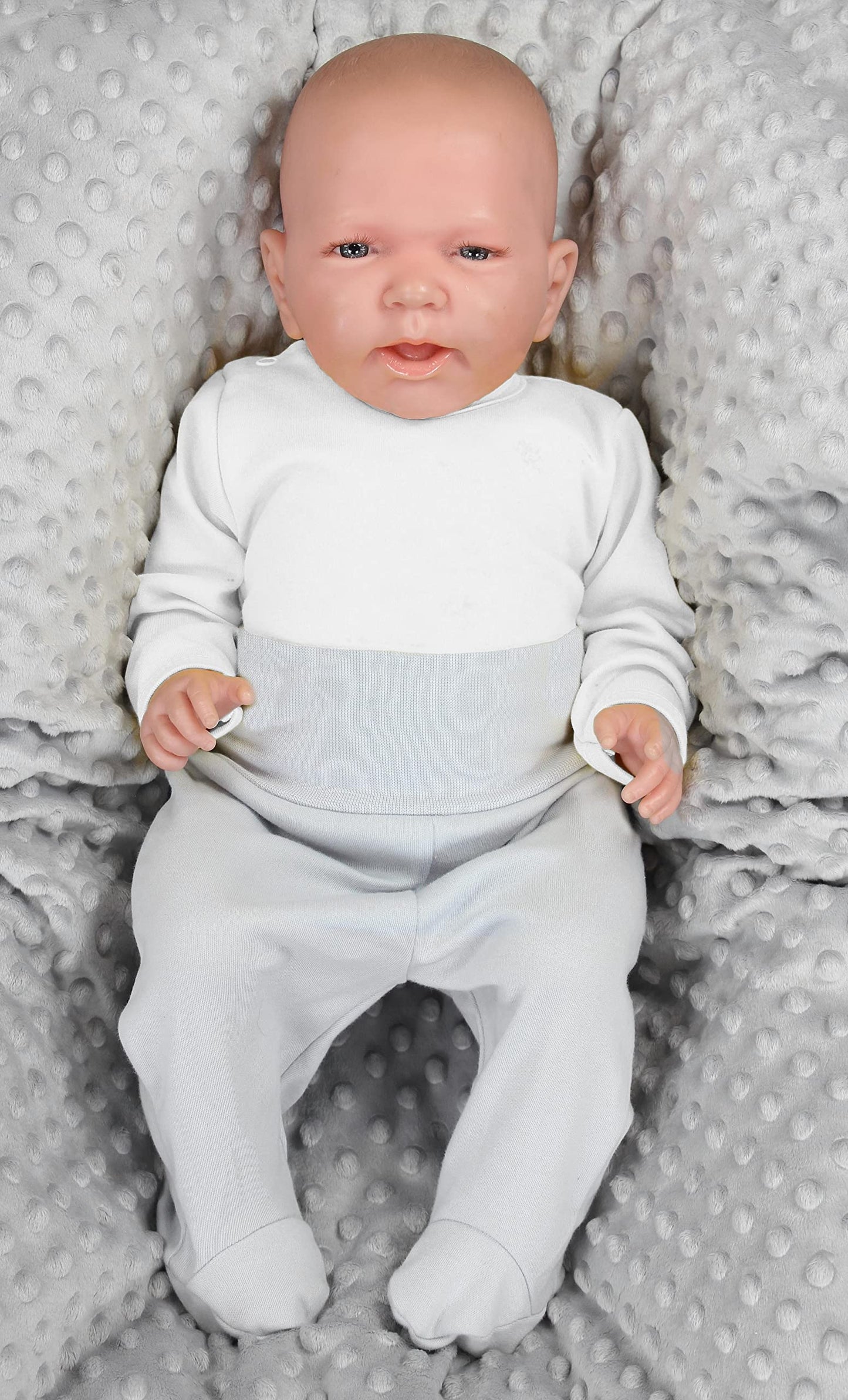 TupTam Baby Body Langarm – Weicher Body Baby 5er Pack aus Baumwolle, Unifarben, OEKO-TEX Zertifiziert