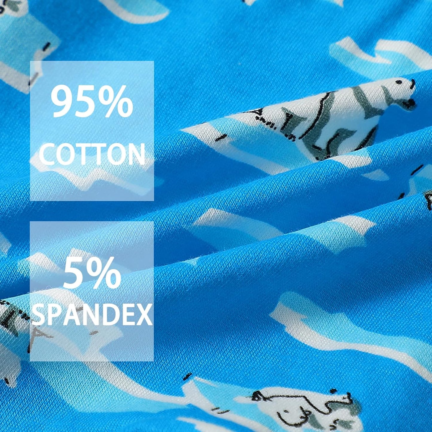 Anntry Kinder Weiche Baumwollene Unterwäschen Kleinkind 8 Pack Kleine Jungen Sortiert Boxer Shorts Slips 2-12 Jahre