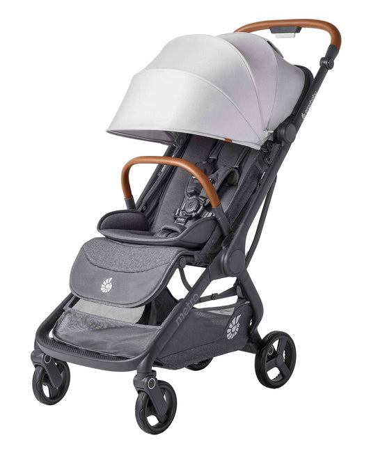 Ergobaby Metro3 Kinderwagen Buggy mit Liegefunktion, Baby-Buggy ab Geburt bis 22kg (0-4 Jahre), Zusammenklappbar und Autositz Kompatibel, höhenverstellbarer Griff, ergonomischer Sitz, Graphite Grey