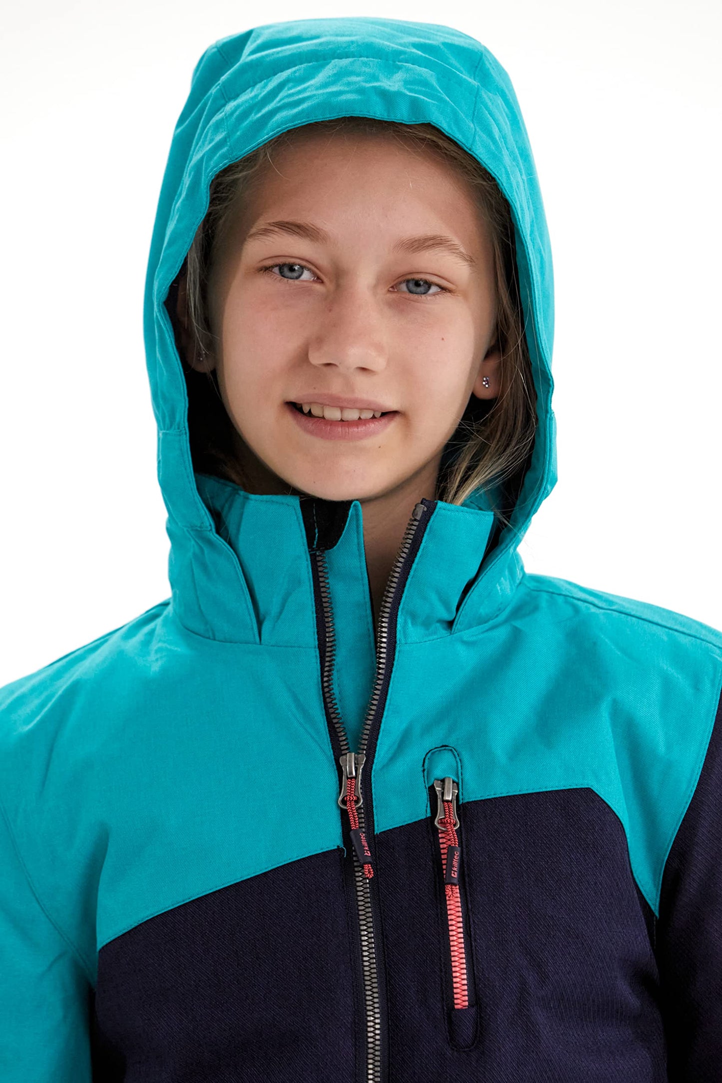 killtec Girls' Lynge Grls Jckt B Functional Jacket with Hood