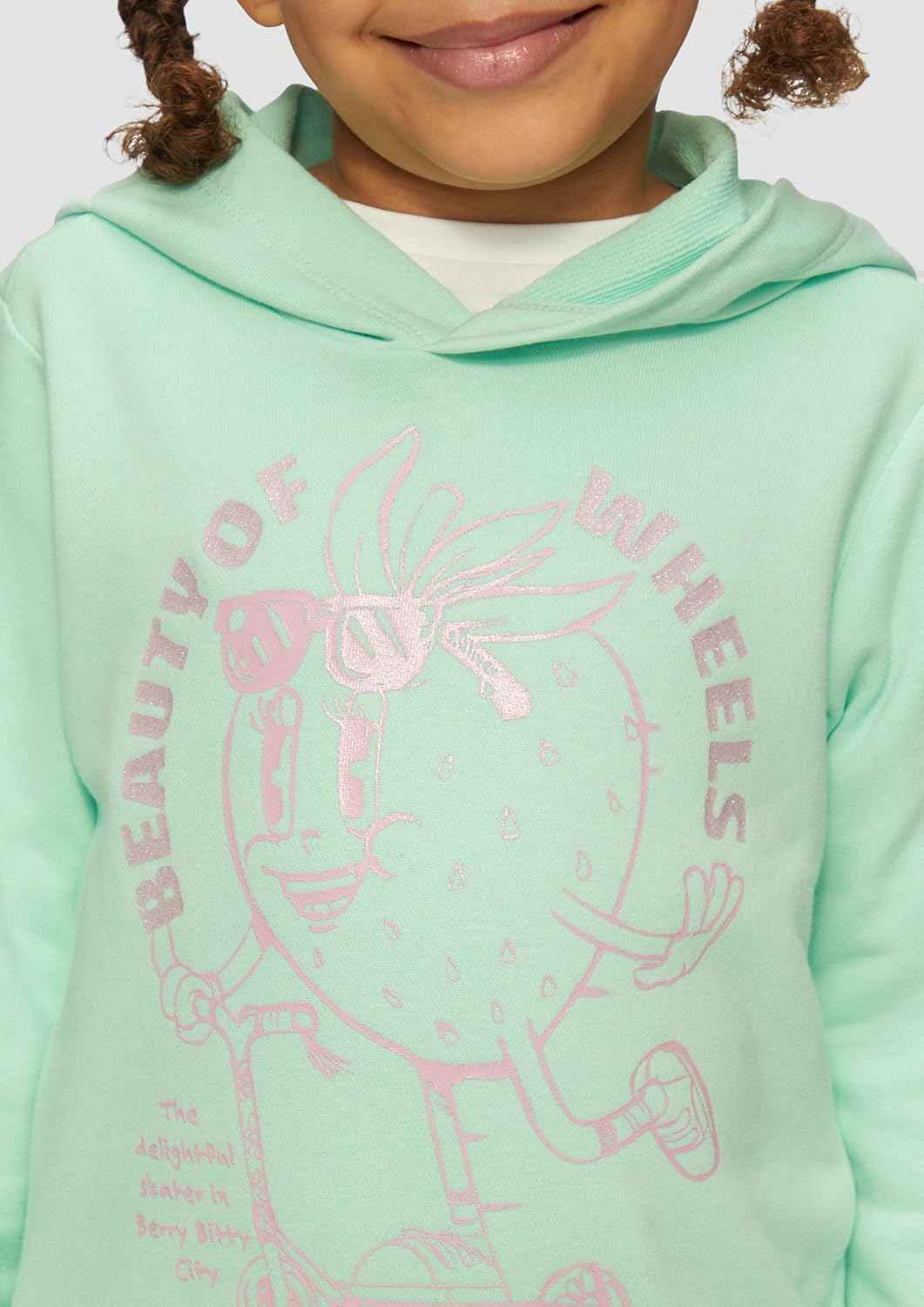 s.Oliver Junior Mädchen Kapuzen-Sweatshirt mit Frontprint