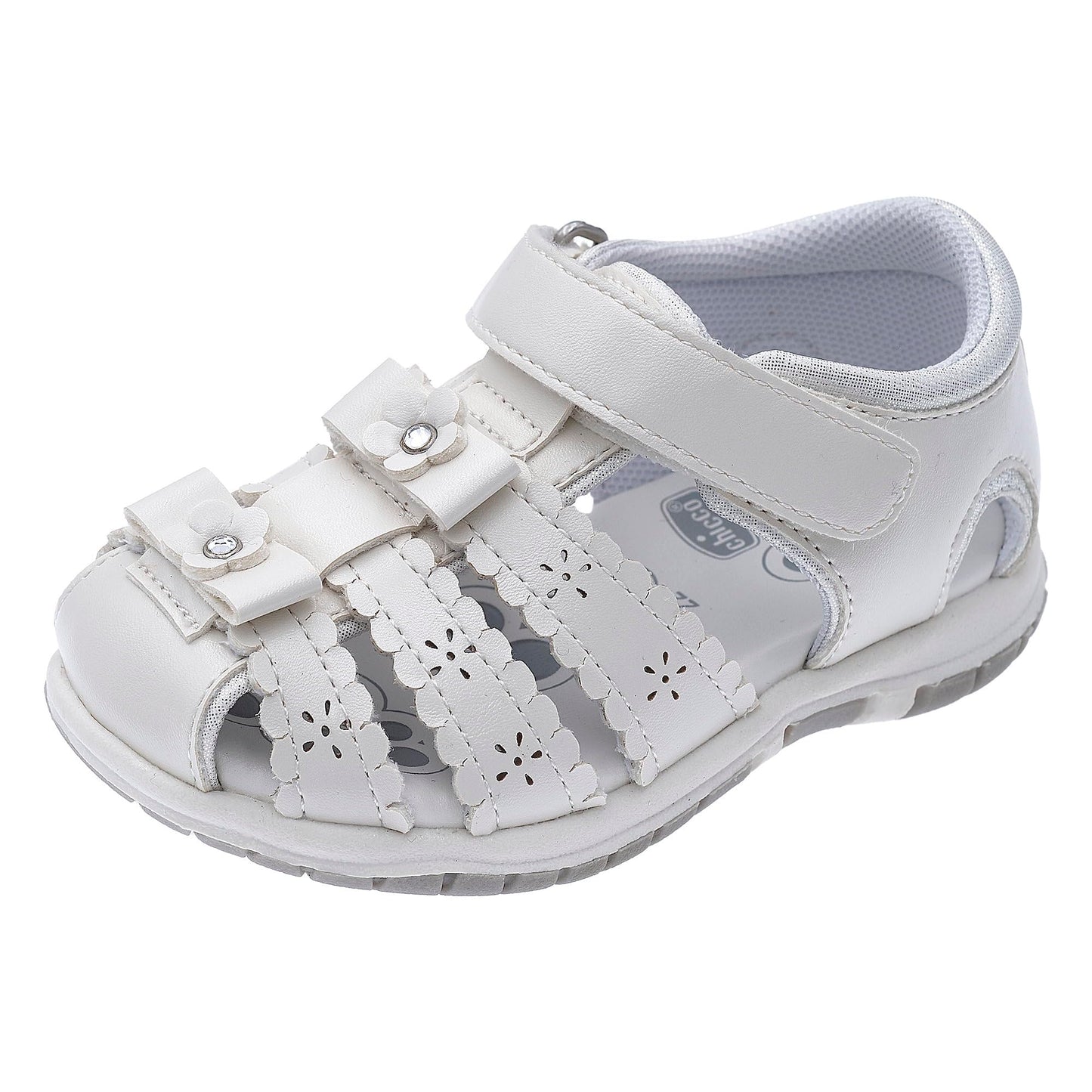 Chicco Mädchen Spinnen Riemen 2 Sandale – Bequeme Babyschuhe für kleine Abenteuer