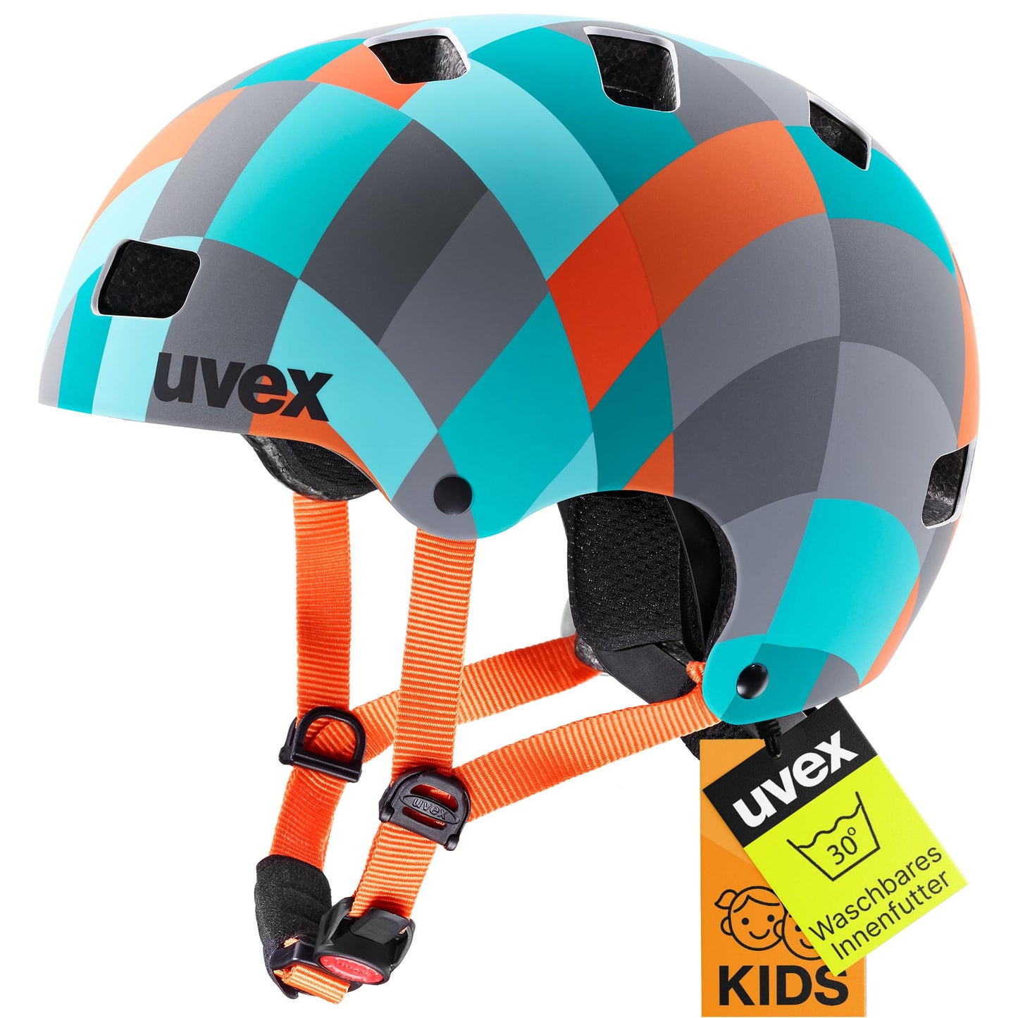 uvex Kid 3 cc – Robust Bicycle Helmet for Children – Individual Size Adjustment – Optimized Ventilation