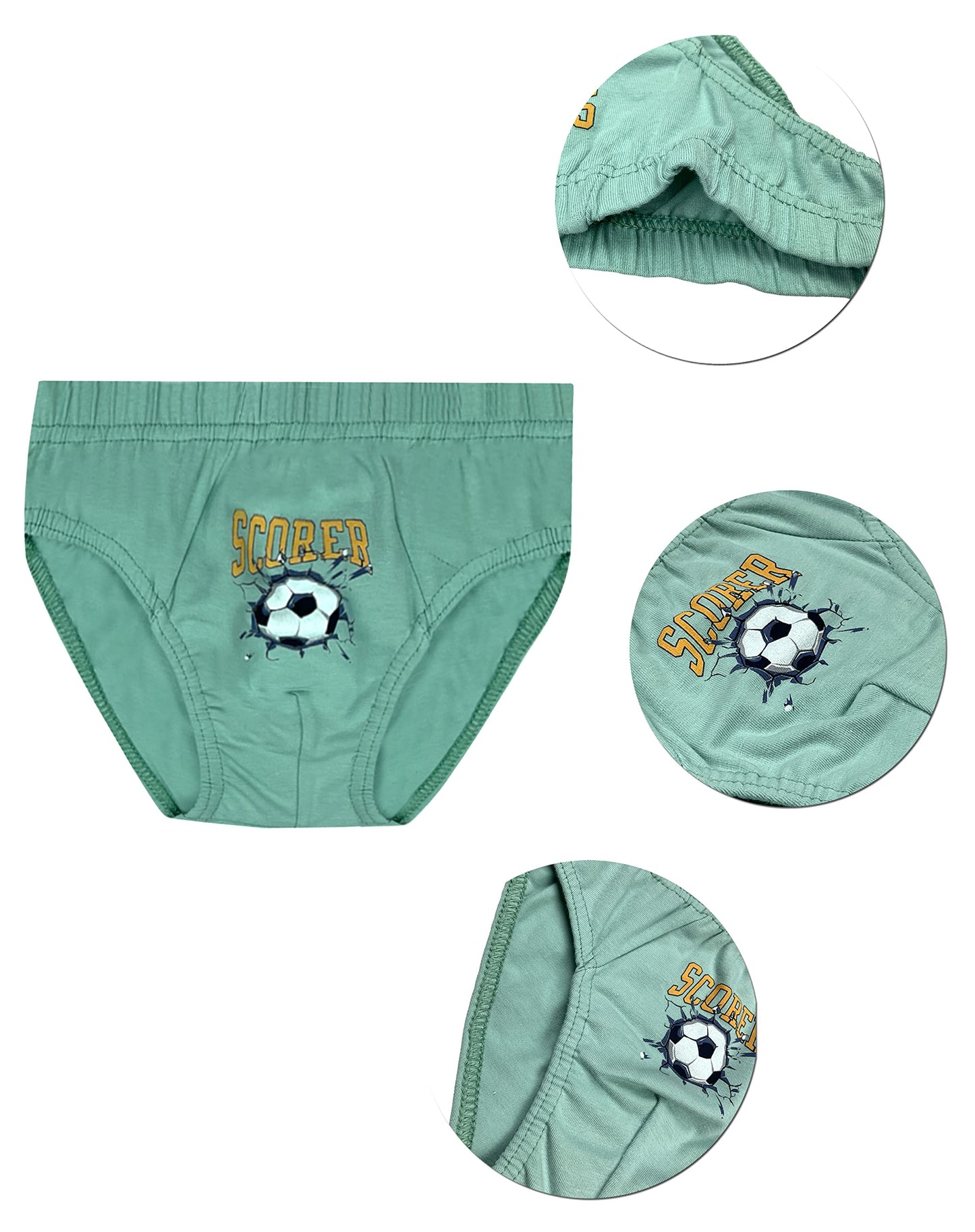 LOREZA ® 5/10 Jungen Slips aus Baumwolle Unterhosen Unterwäsche 92-158