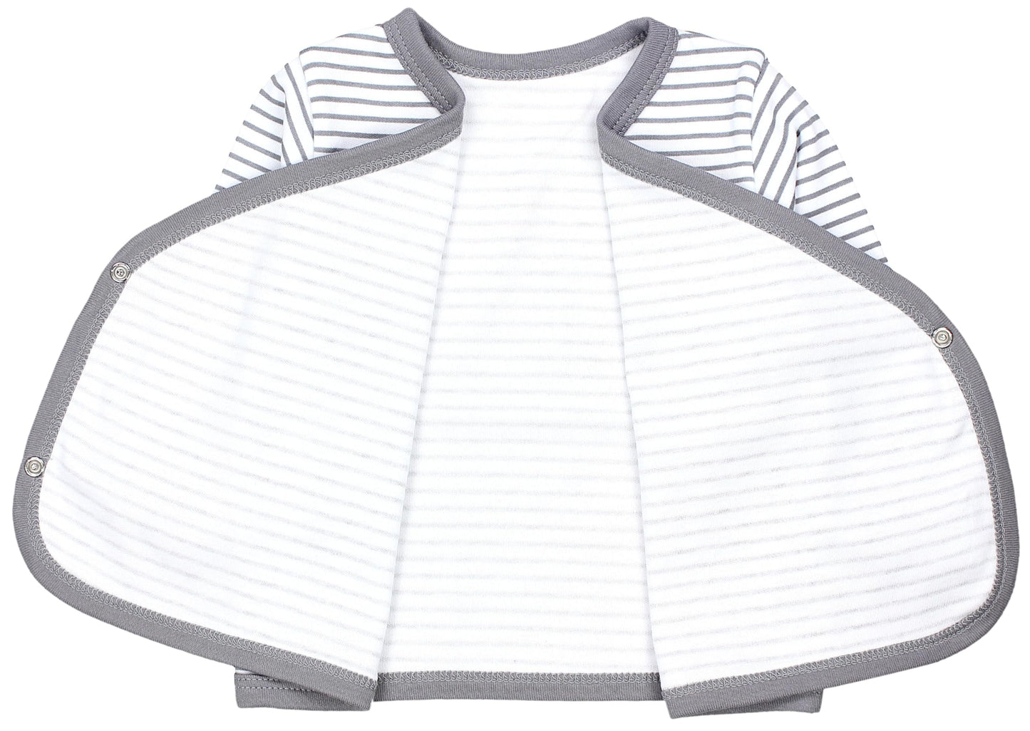 TupTam Baby Jungen Langarm Wickelshirt Baumwolle 5er Set