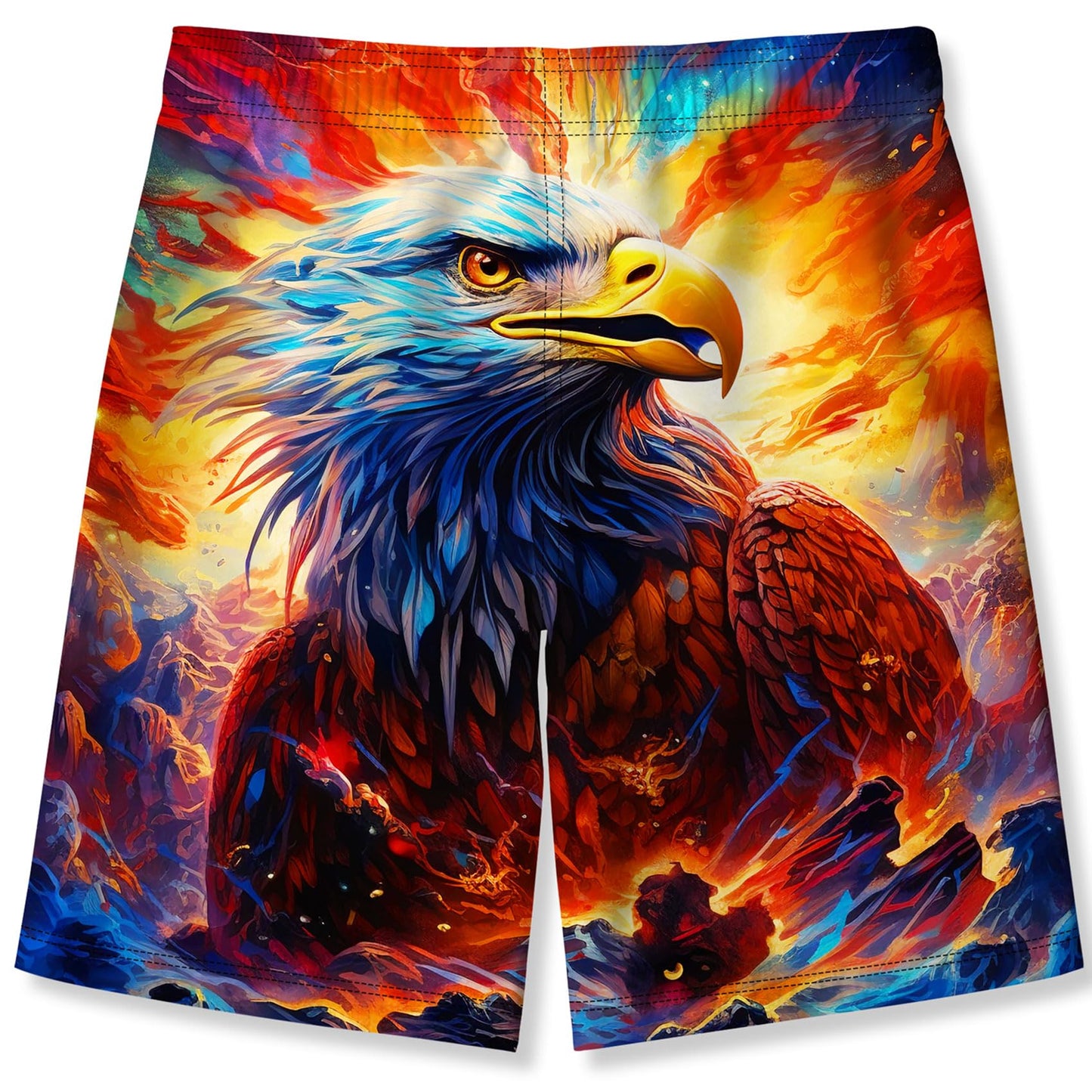 Fanient Badehose für Jungen lustige 3D Gedruckt Grafik Schnelltrocknend Beachwear Sport Laufen Badebekleidung Boardshorts