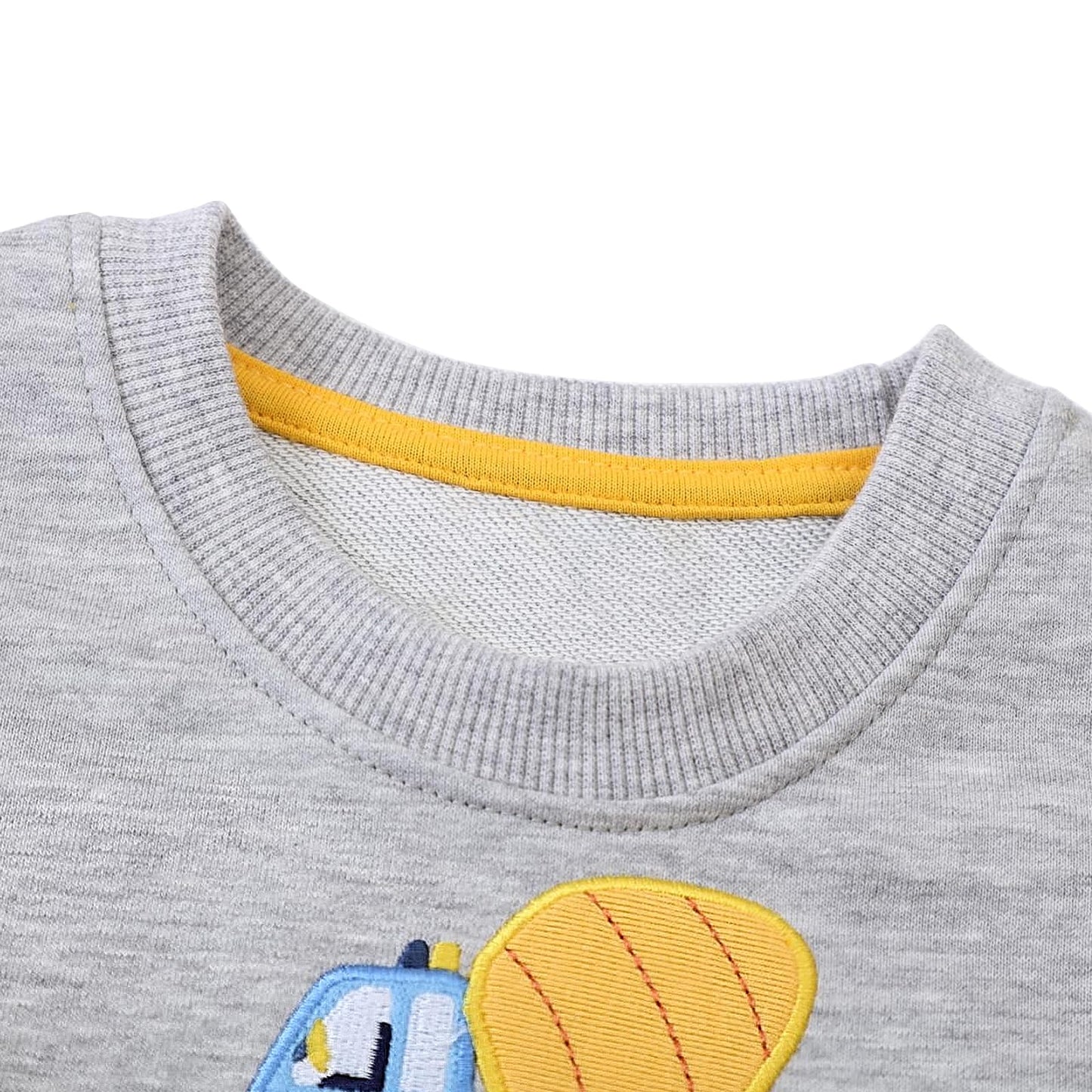 Dinopjs Children's Boys Pullover Sweatshirt Cute Long Sleeve Cotton Dinosaur Cartoon Jurassic Planets Digger Crane Dump Truck Tractor Winter & Spring Christmas Warm Tops 2-7 Years