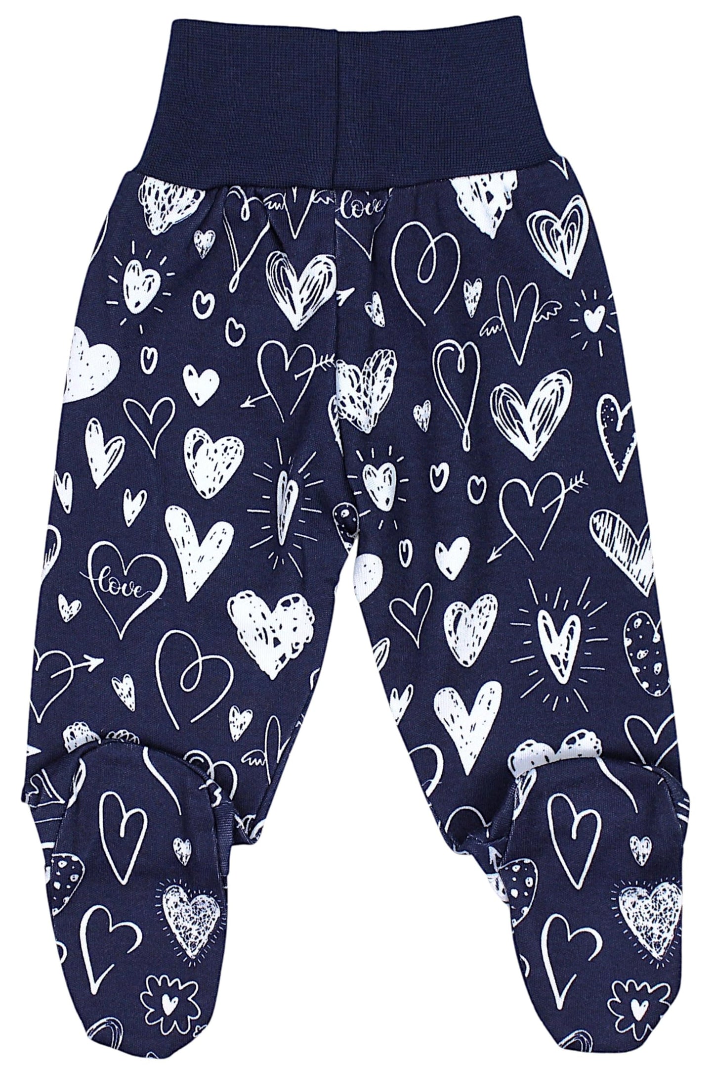 TupTam Baby Girl’s Romper suit with feet, pack of 3