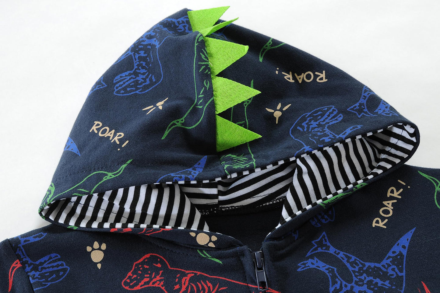 CM-Kid Hoodie Boys Hoodie Zipper Sweat Jacket Long Sleeve Children Cotton Hooded Jacket Warm Tops Size 92-122